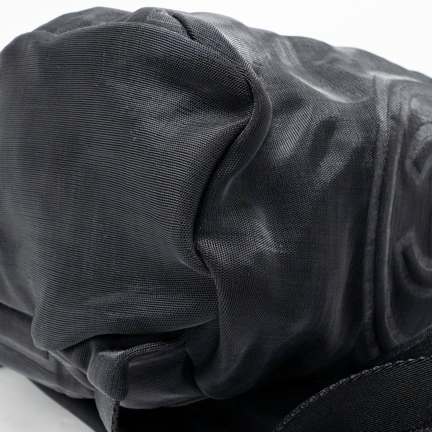 Chanel coco neige Backpack mesh black SHW