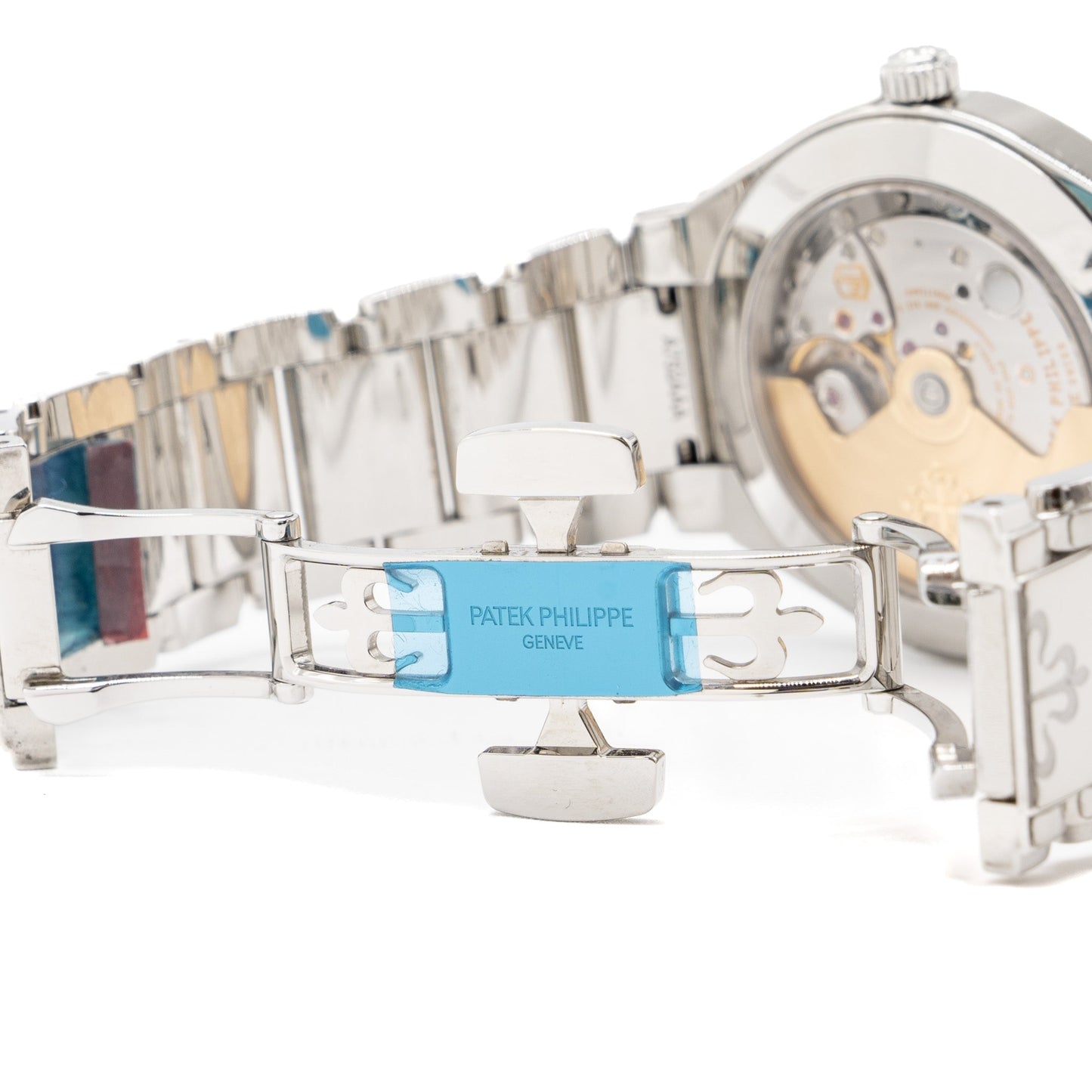 Patek Philippe Twenty~4 7300/1200A-001 self- winding blue sunburst dial steel case