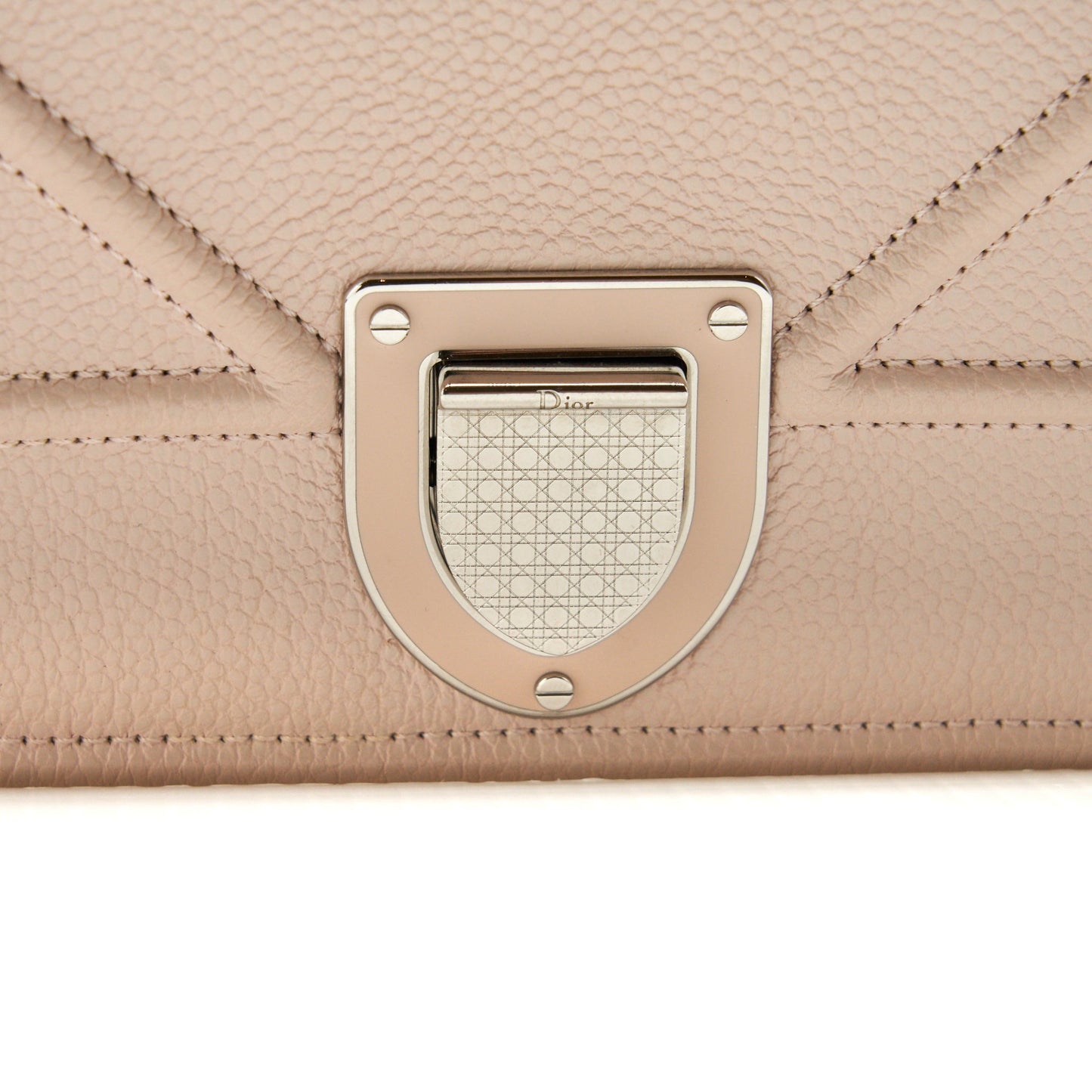 Dior Medium Diorama bag Grained Calfskin light pink SHW