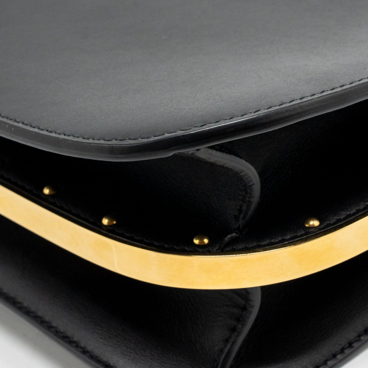 DIOR Meduim DIOR BOBBY Bag Calfskin Black GHW