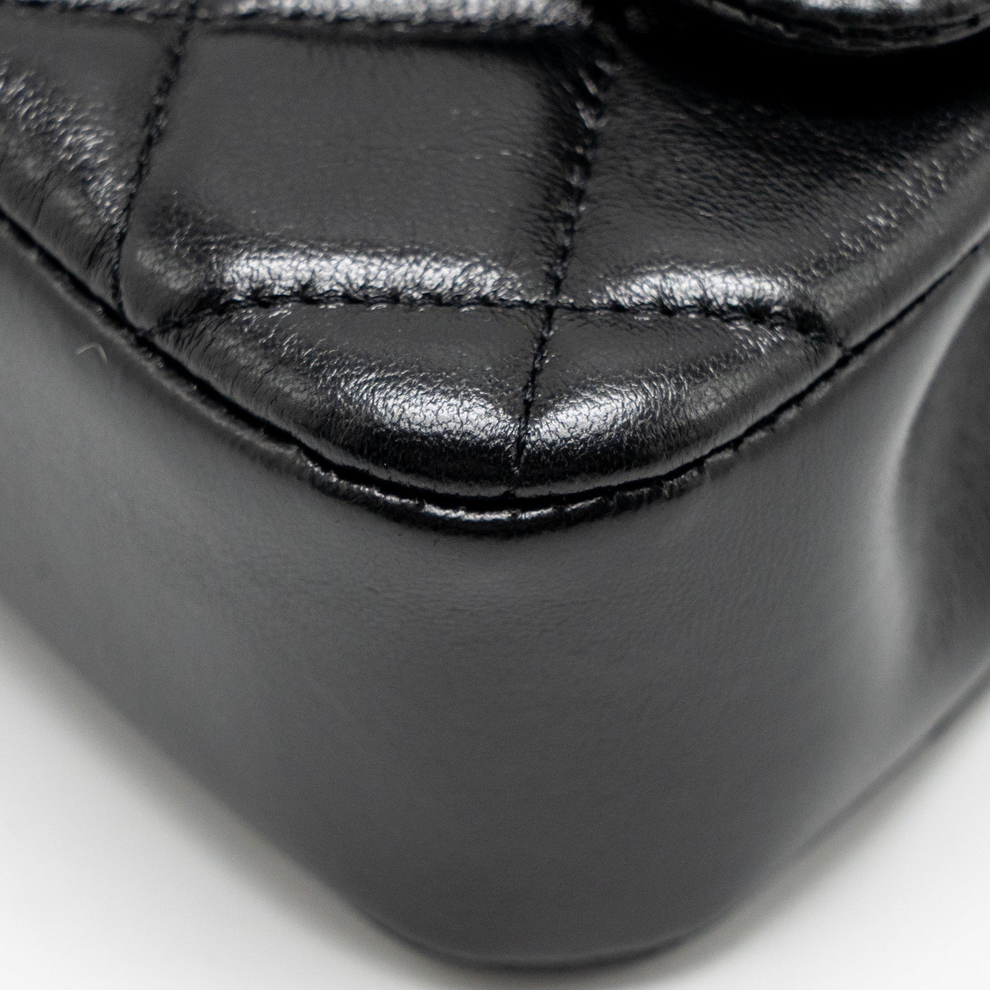 Chanel 25s Mini Flap Bag Lambskin Black GHW(microchip)