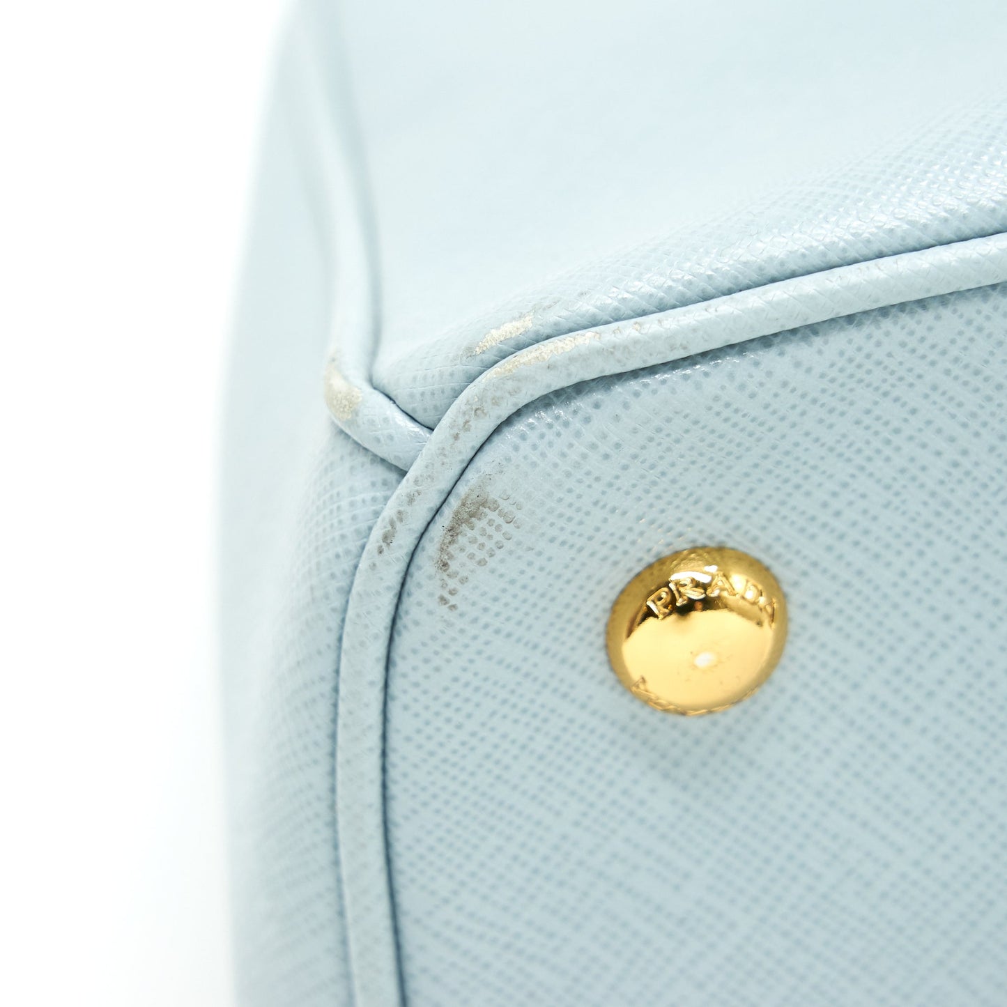 PRADA SAFFIANO TOTE BAG Skyblue