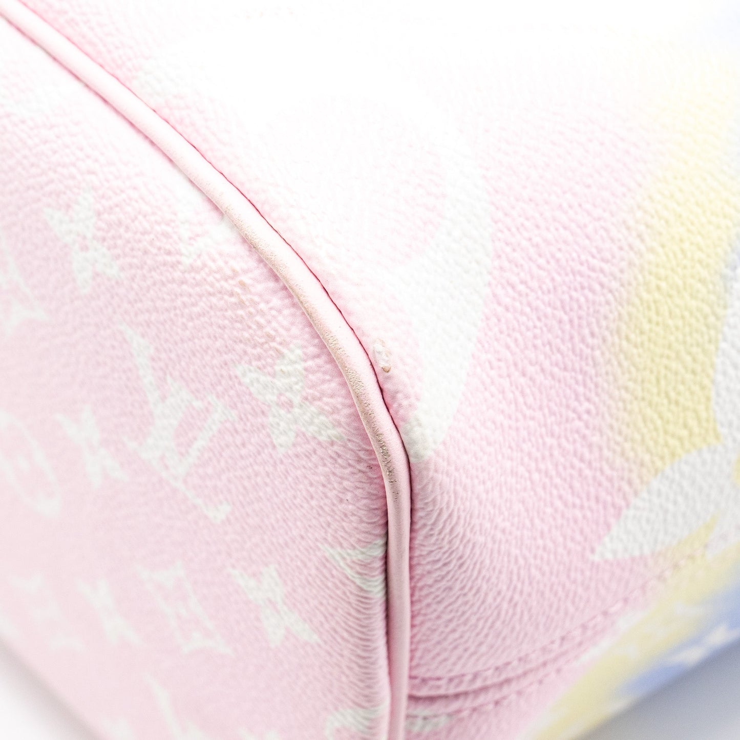 Louis Vuitton Neverfull MM Escal Giant Canvas Pastel Pink SHW