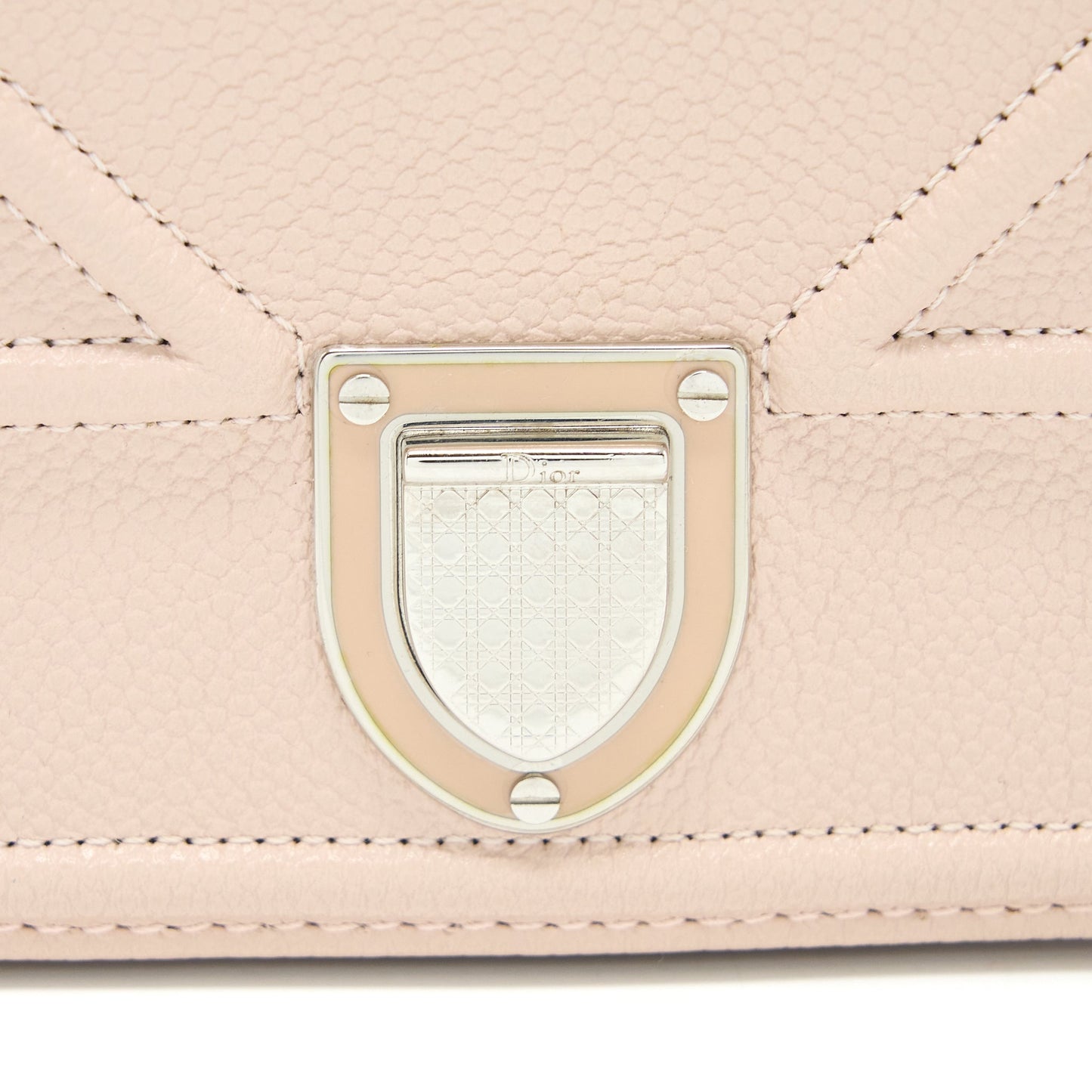 Dior Diorama Wallet On Chain Calfskin Light Pink SHW