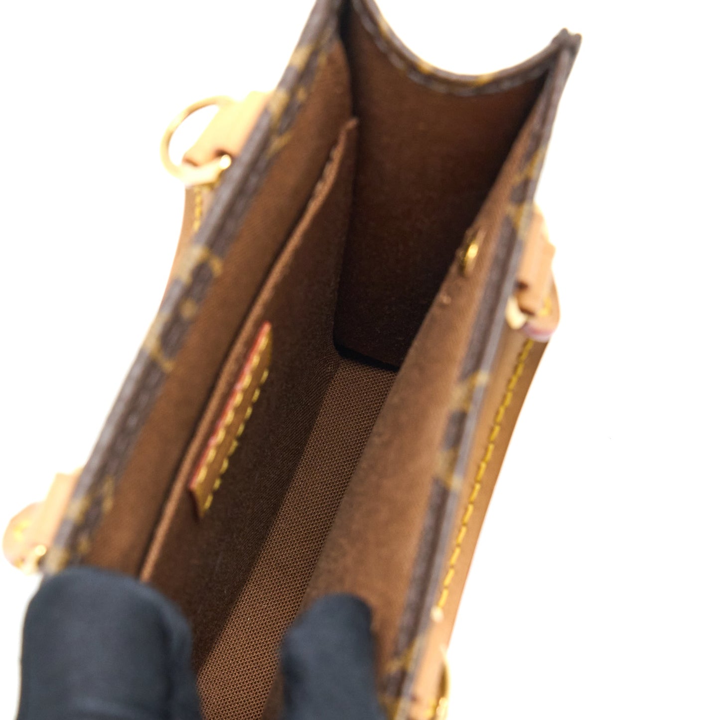 Louis Vuitton Petit Sac Plat Monogram Canvas GHW