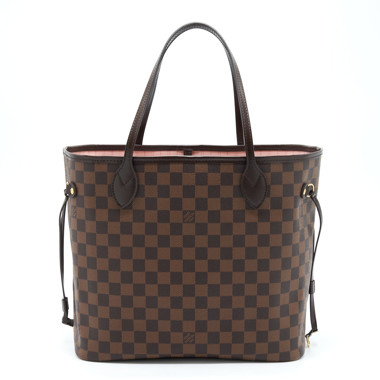 Louis Vuitton Neverfull MM Damier Ebene Canvas / Rose Ballerine