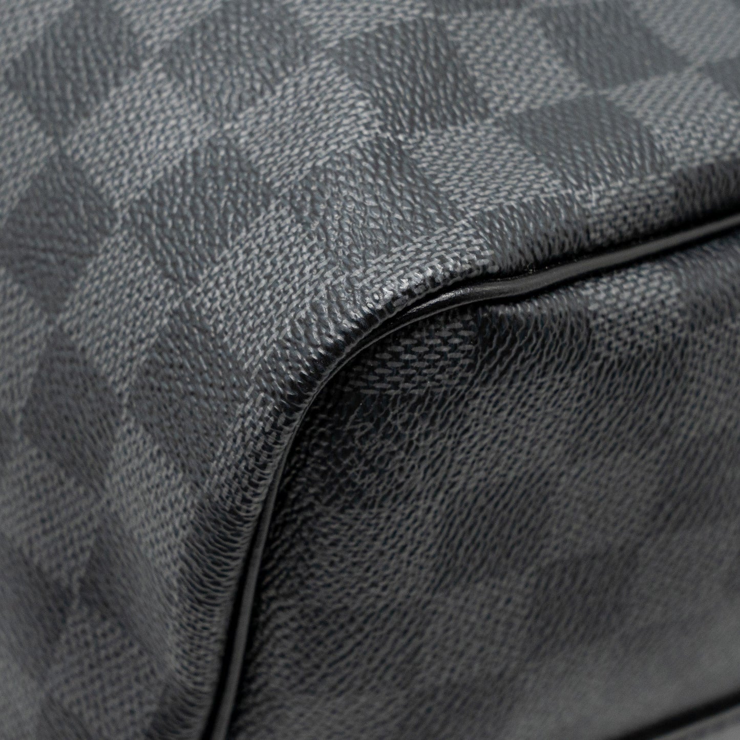 Louis Vuitton Keepall Bandouliere 45 Damier Graphite Canvas Black SHW