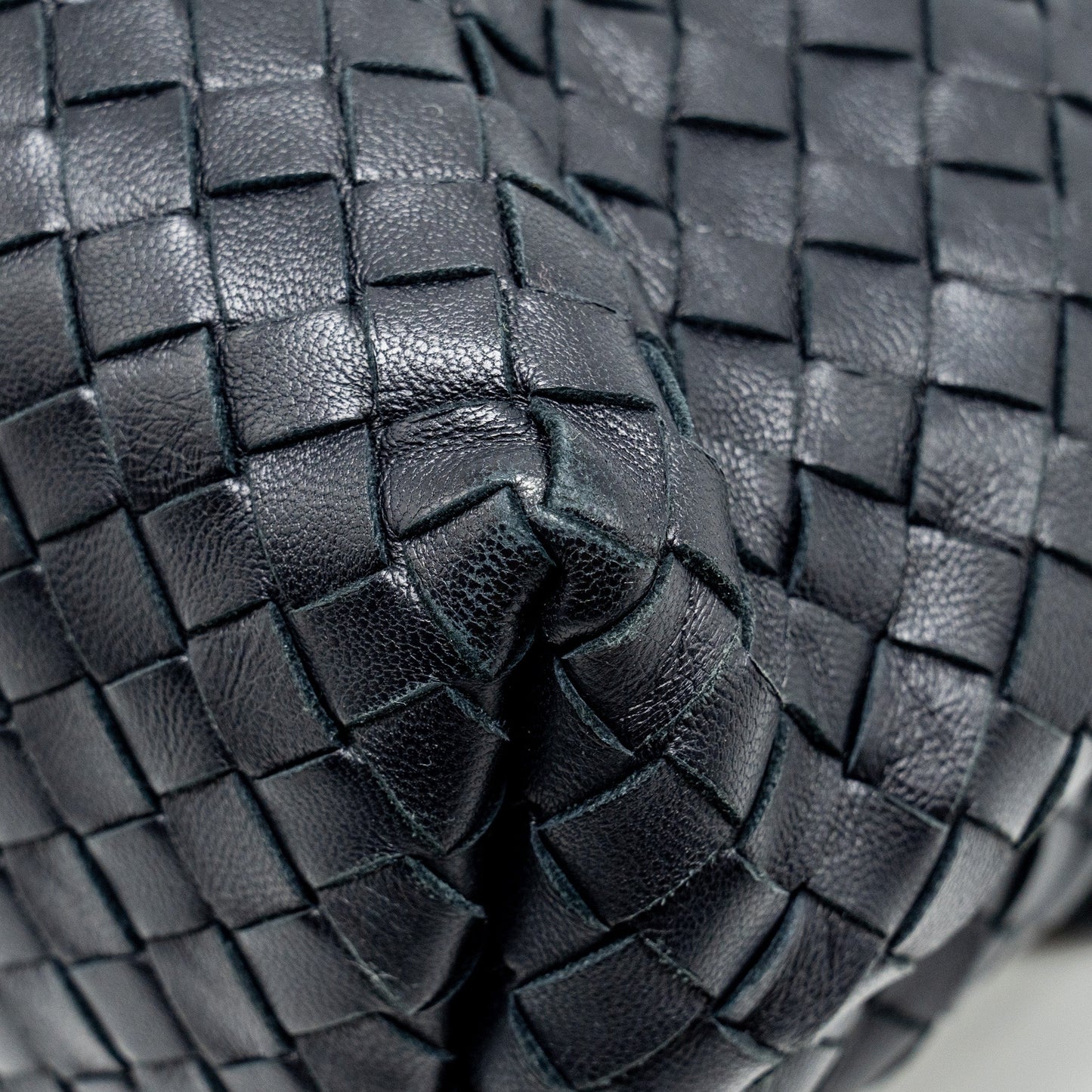 Bottega Veneta Olympia Bag Leather Black with Black Hardware