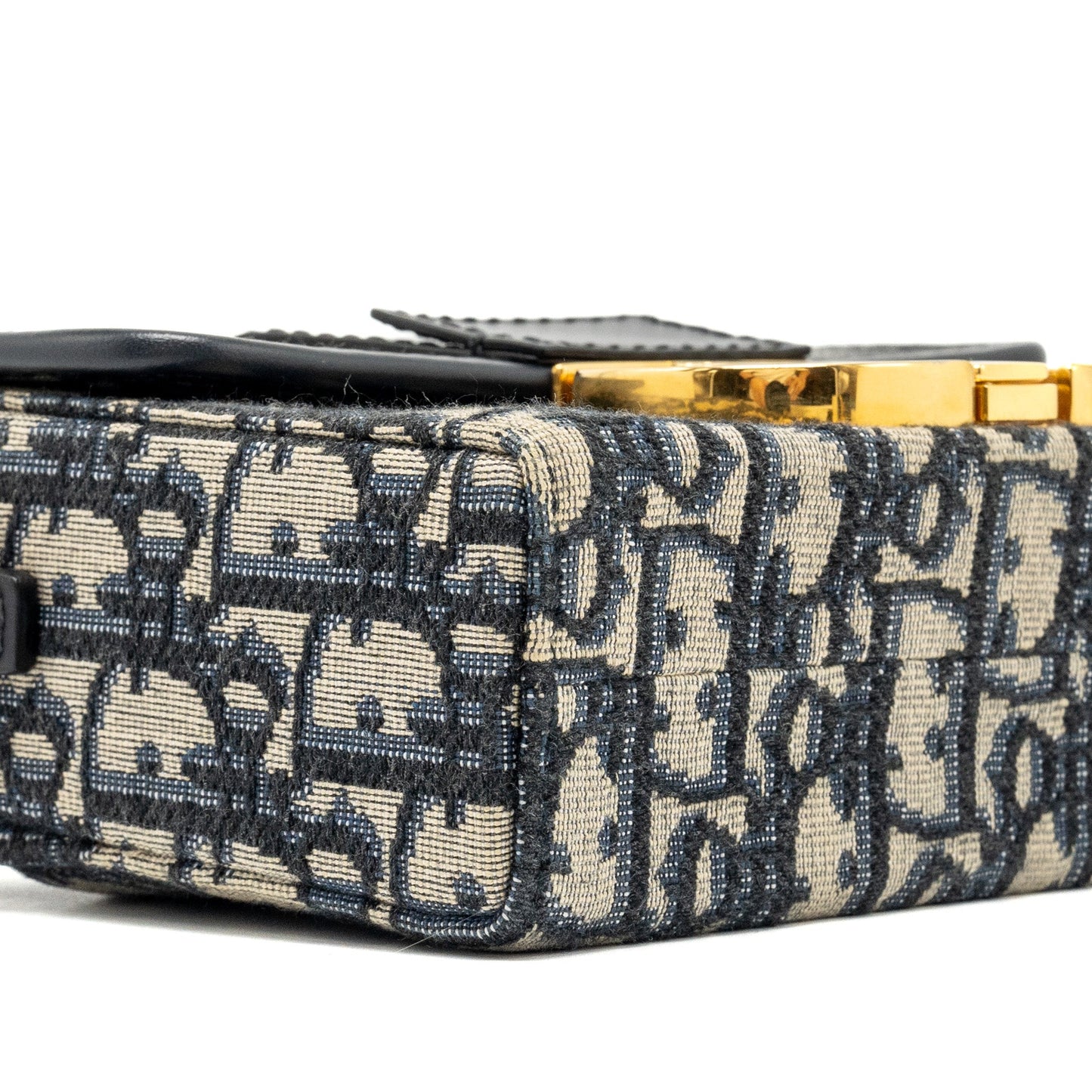 Dior 30 Montaigne Box Blue Oblique Jacquard GHW