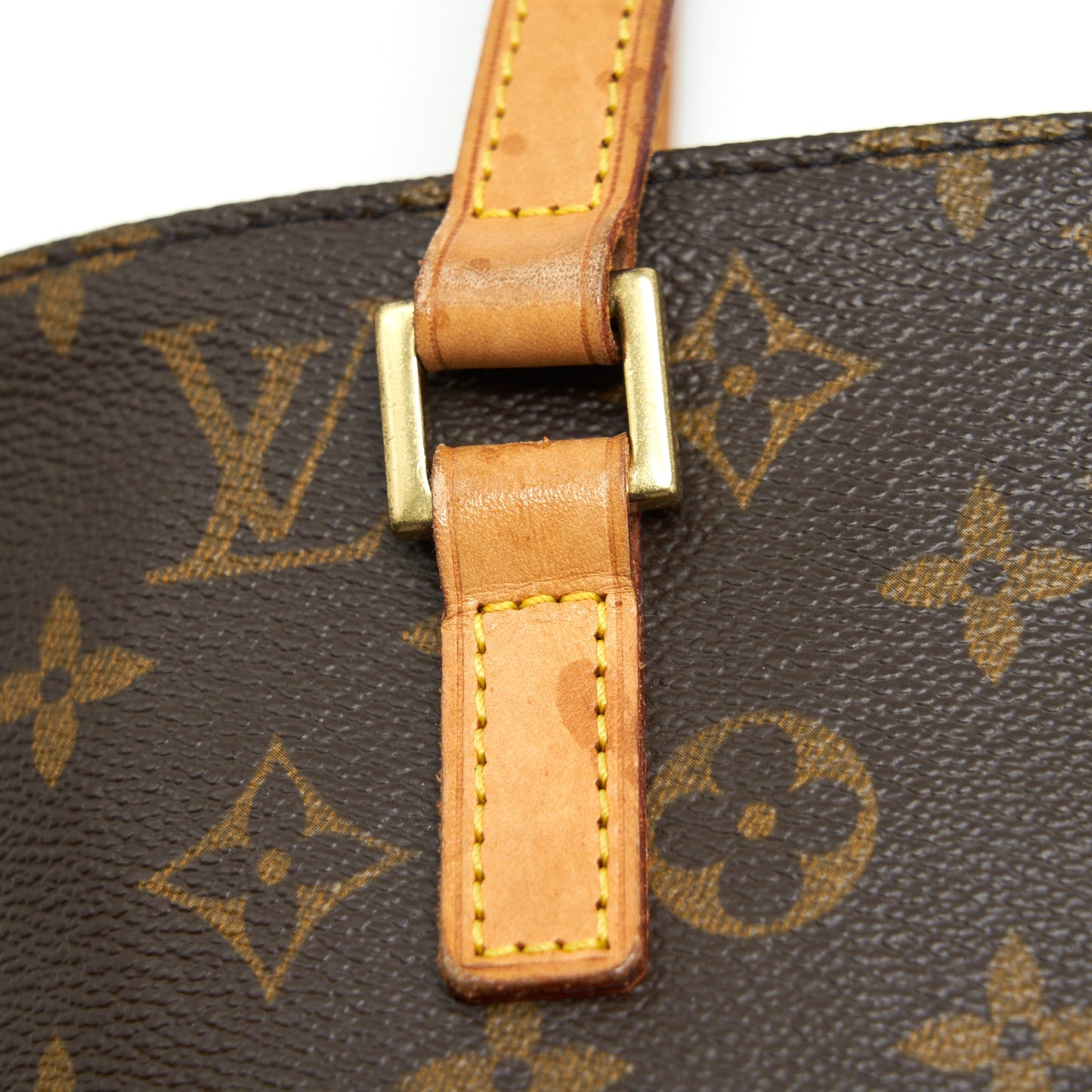 Louis Vuitton Vintage Vivian Tote Bag Monogram Canvas GHW