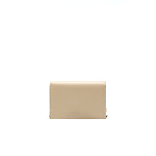 SAINT LAURENT / YSL KATE CHAIN WALLET IN BEIGE SHW