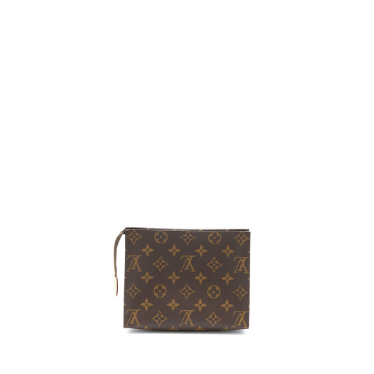 Louis Vuitton Toiletry Pochette 19 Monogram Canvas GHW