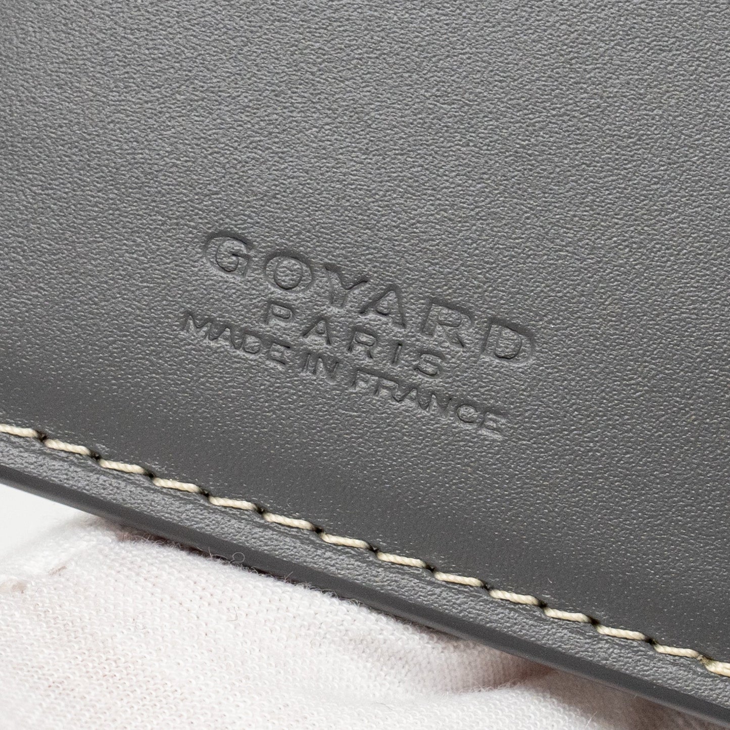 Goyard Saint-Pierre Card Wallet Goyardline Canvas Grey