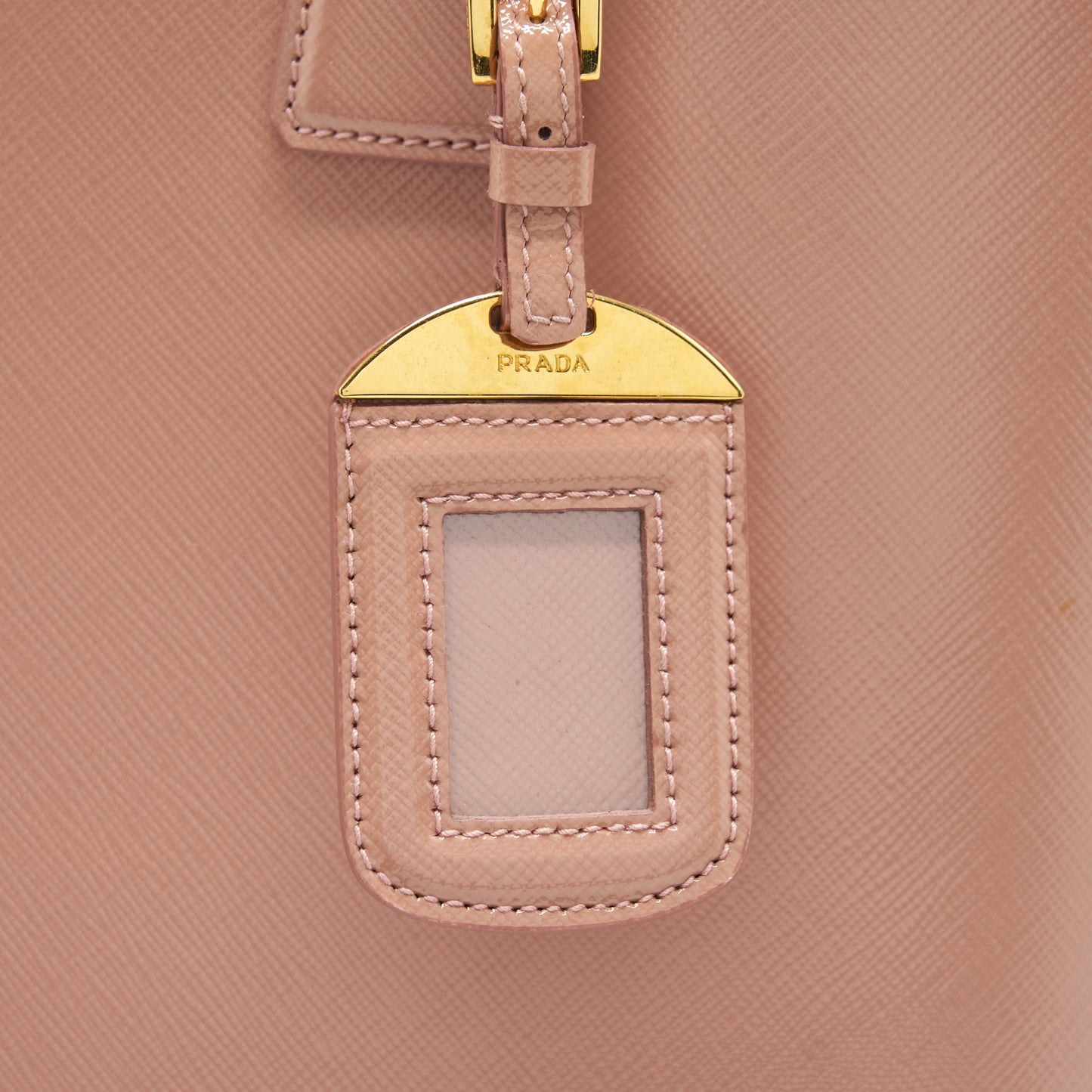 Prada Saffiano Tote Bag Nude GHW