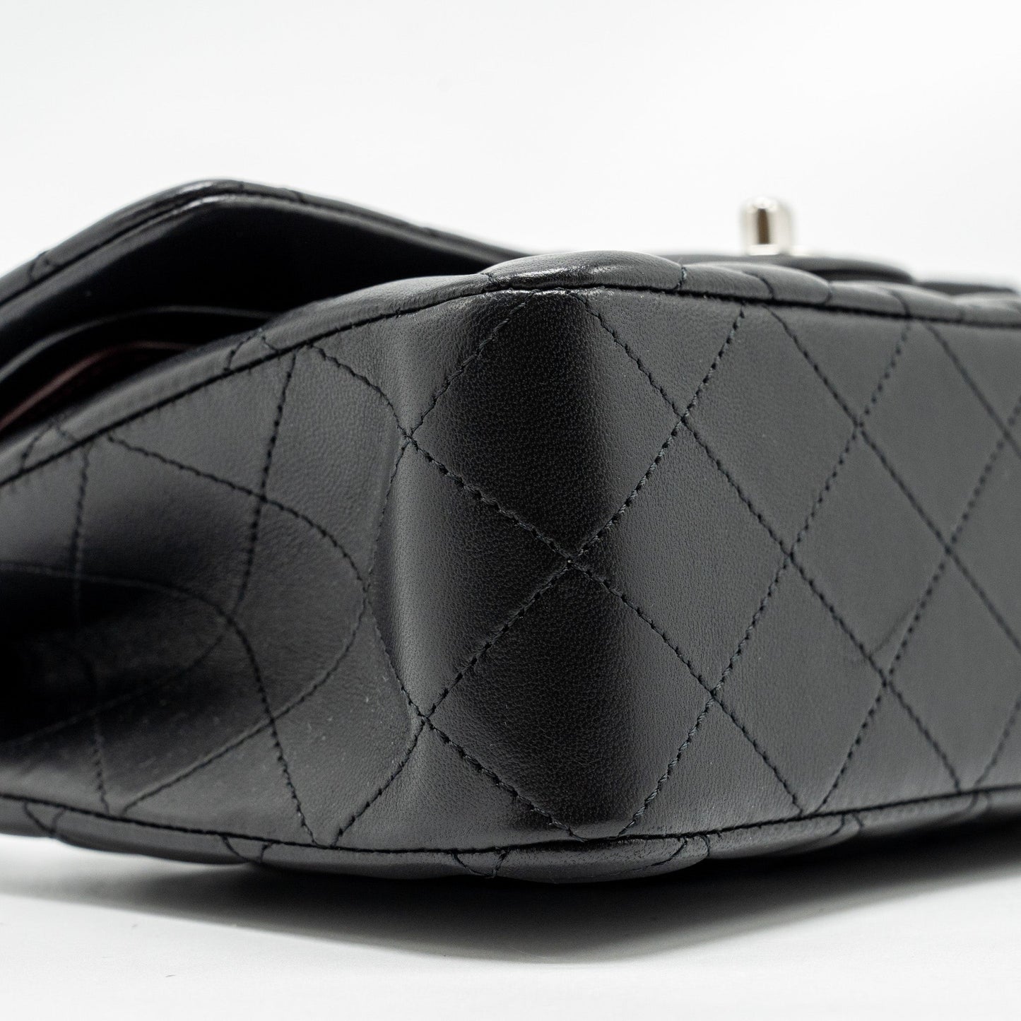 Chanel Small Classic Double Flap Bag lambskin black SHW (microchip)