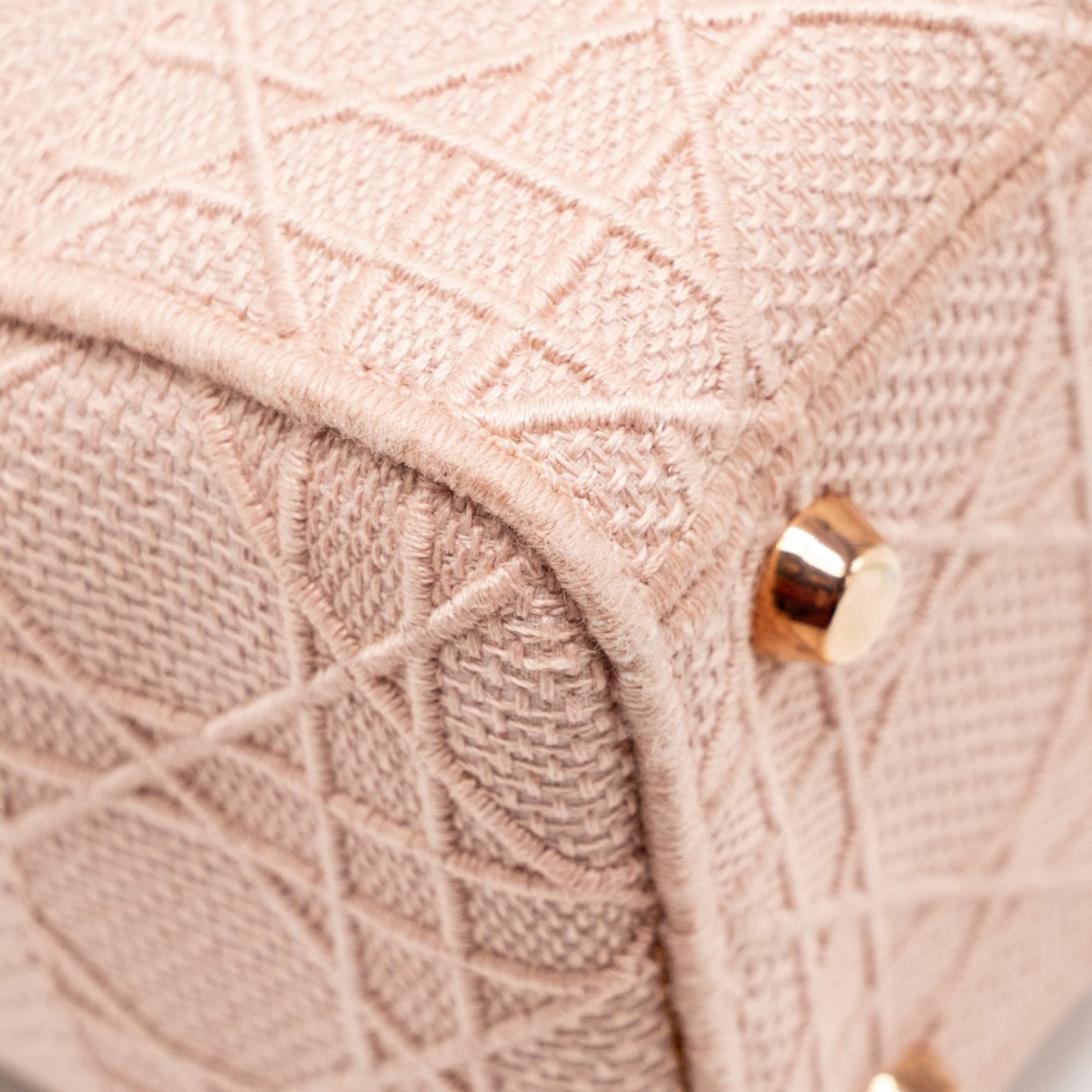 Dior Medium Lady D-Lite Bag Cannage Embroidery Rosewood RGHW