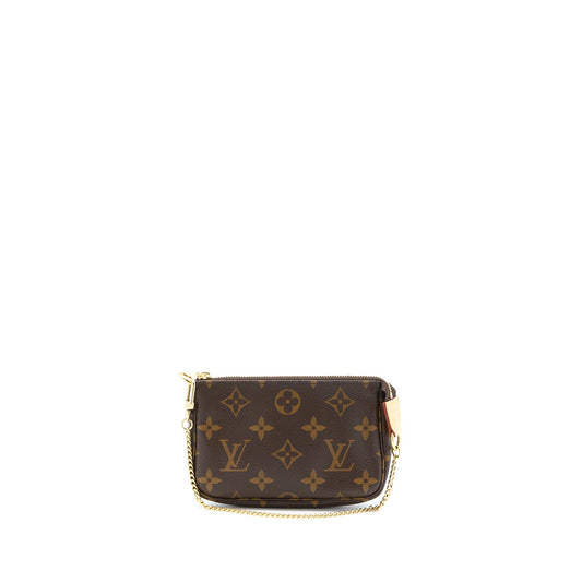 Louis Vuitton Mini Pochette Monogram Canvas GHW