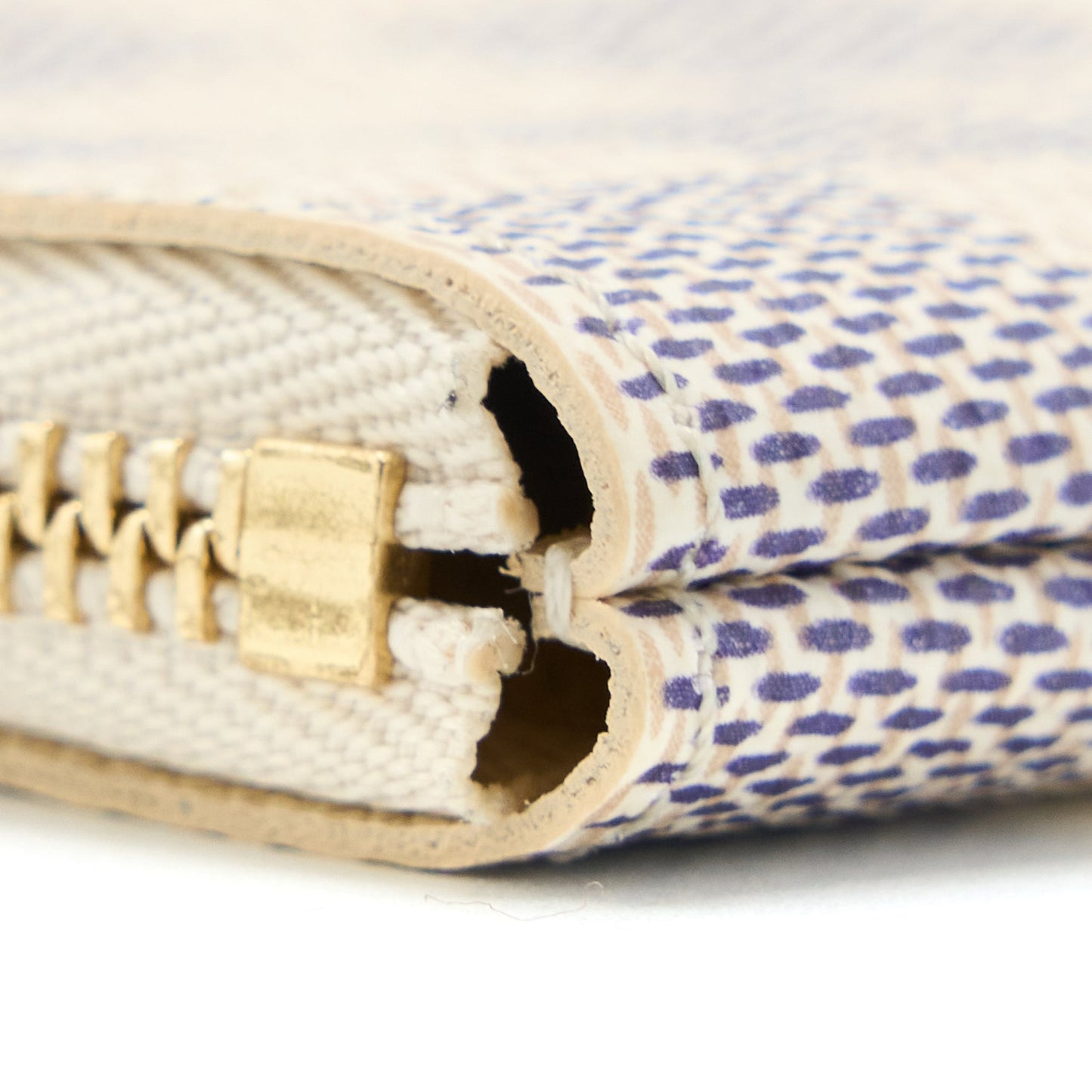 Louis Vuitton Key Pouch Damier Azur Canvas GHW