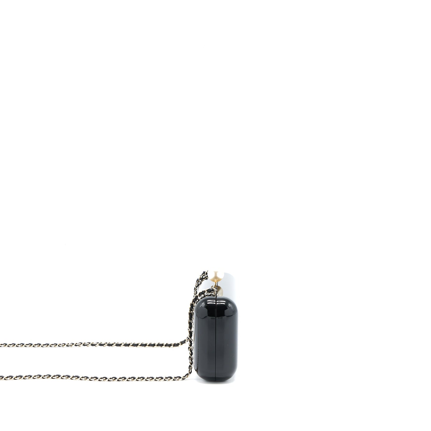 Chanel Votez Coco Evening Clutch with Chain Black LGHW