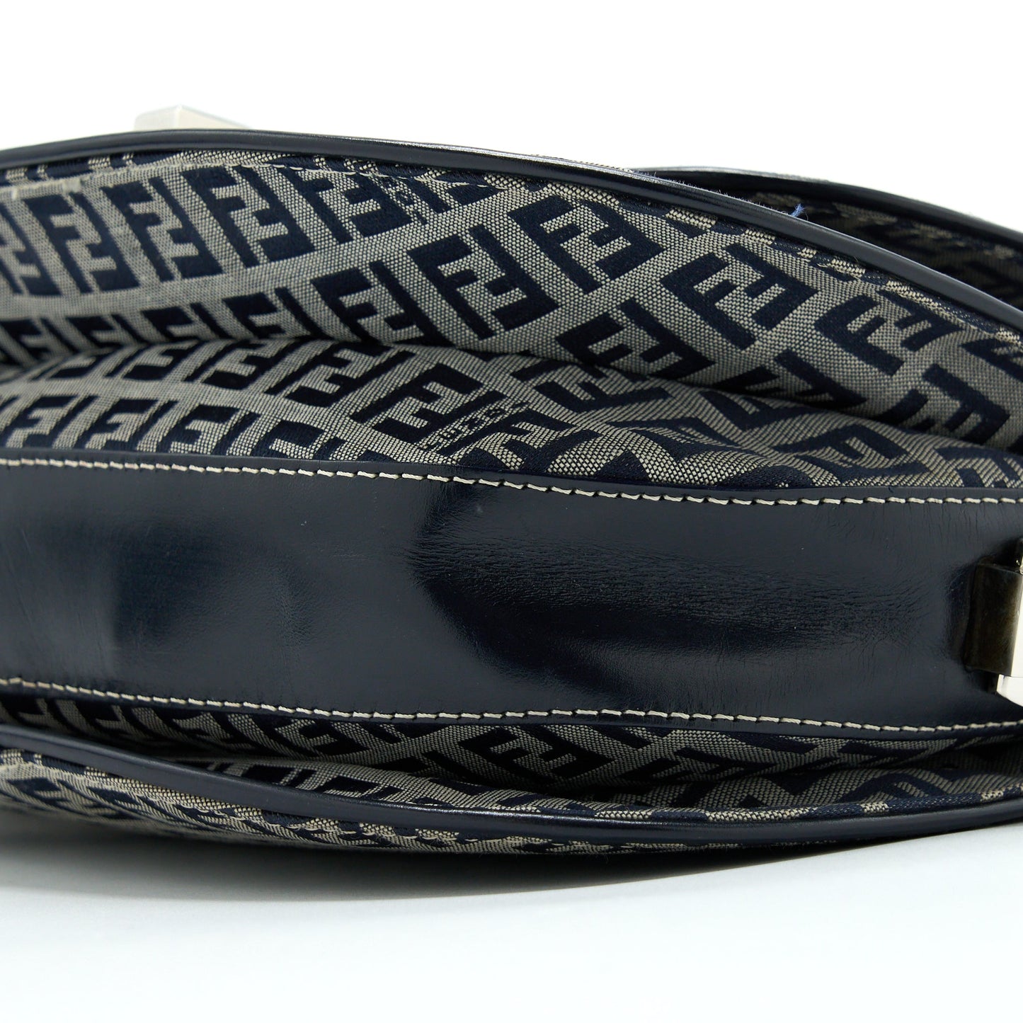 Fendi Vintage FF Logo Crossbody Bag SHW