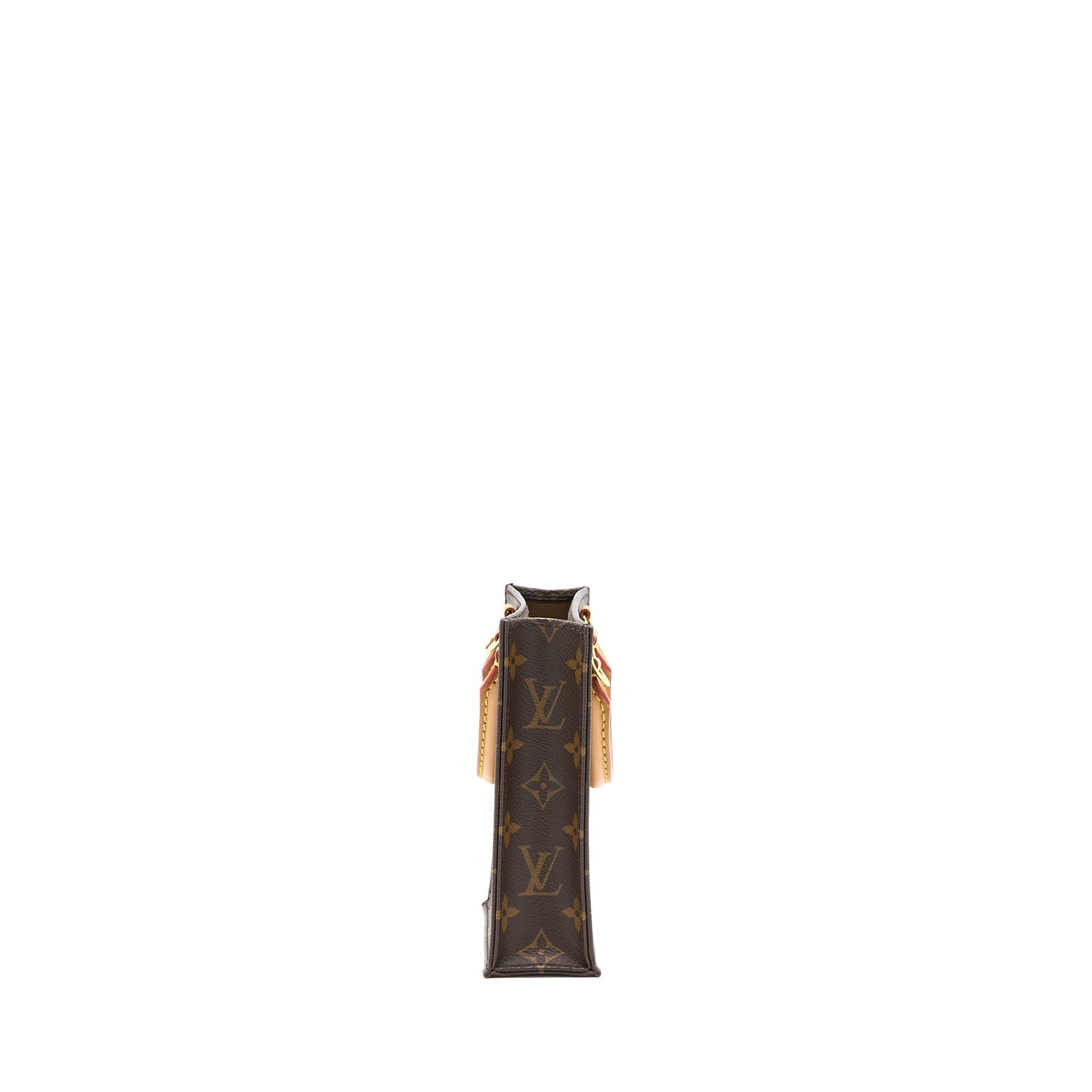 Louis Vuitton Petit Sac Plat Monogram Canvas GHW