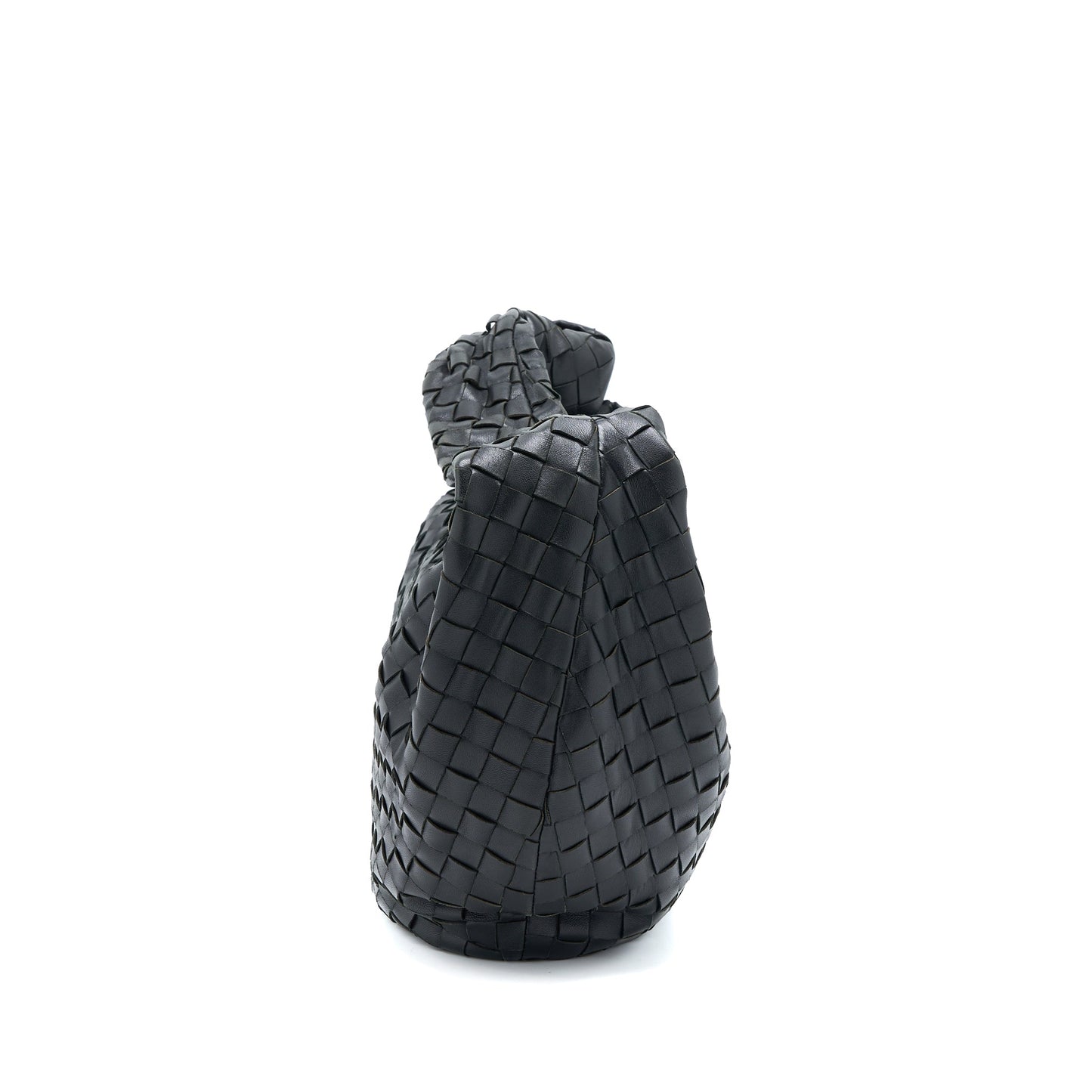 Bottega Veneta Jodie Lambskin Black SHW