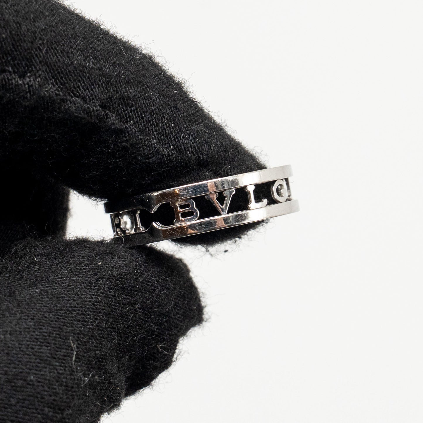 Bvlgari Size 58 B.Zero1 Ring White Gold