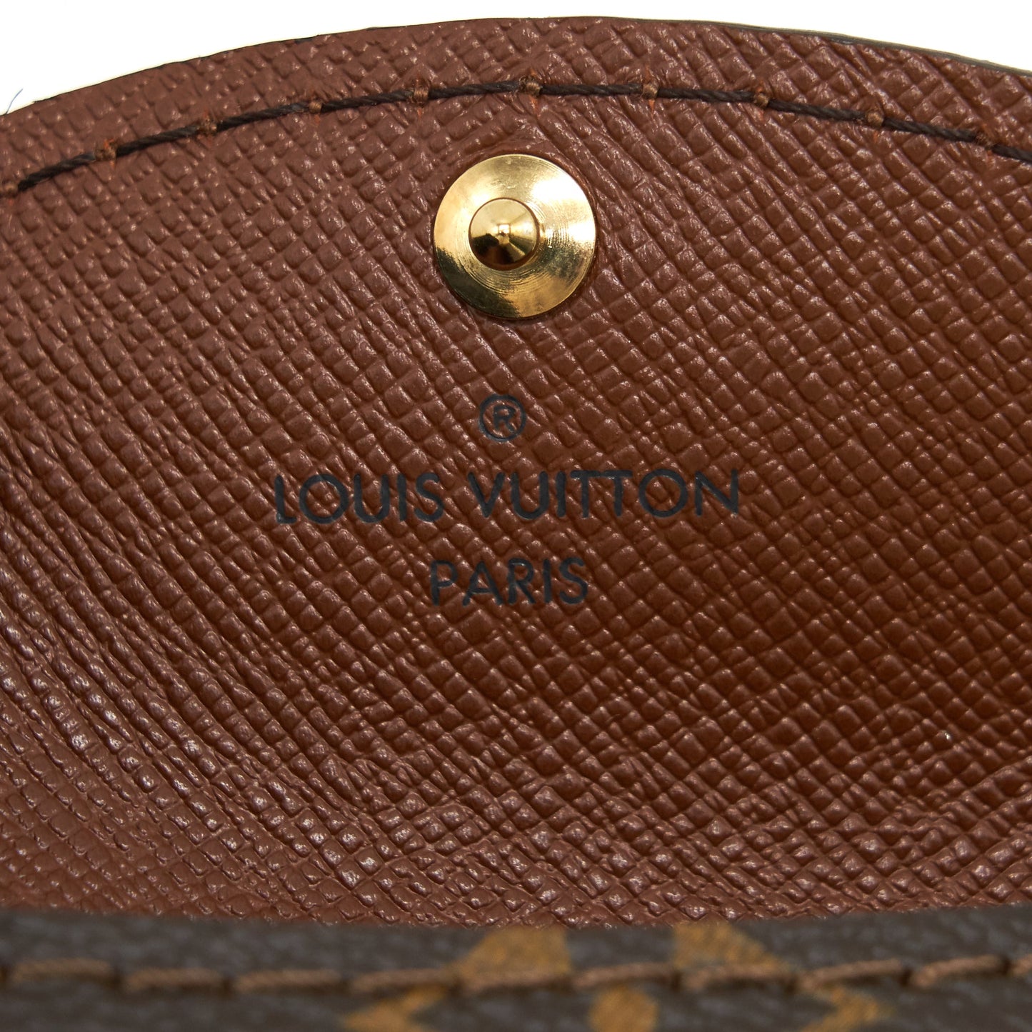 LOUIS VUITTON Size 80 Monogram Ceinture Pochette Solo Belt