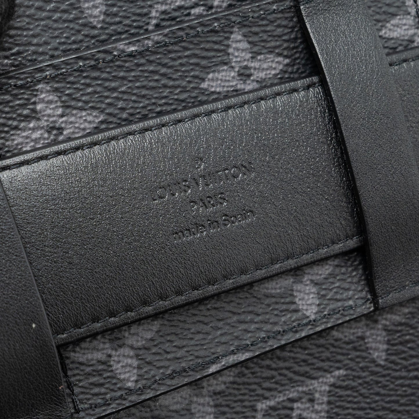 Louis Vuitton Size 90 Utility 35mm Belt Bag Monogram Eclipse Canvas SHW