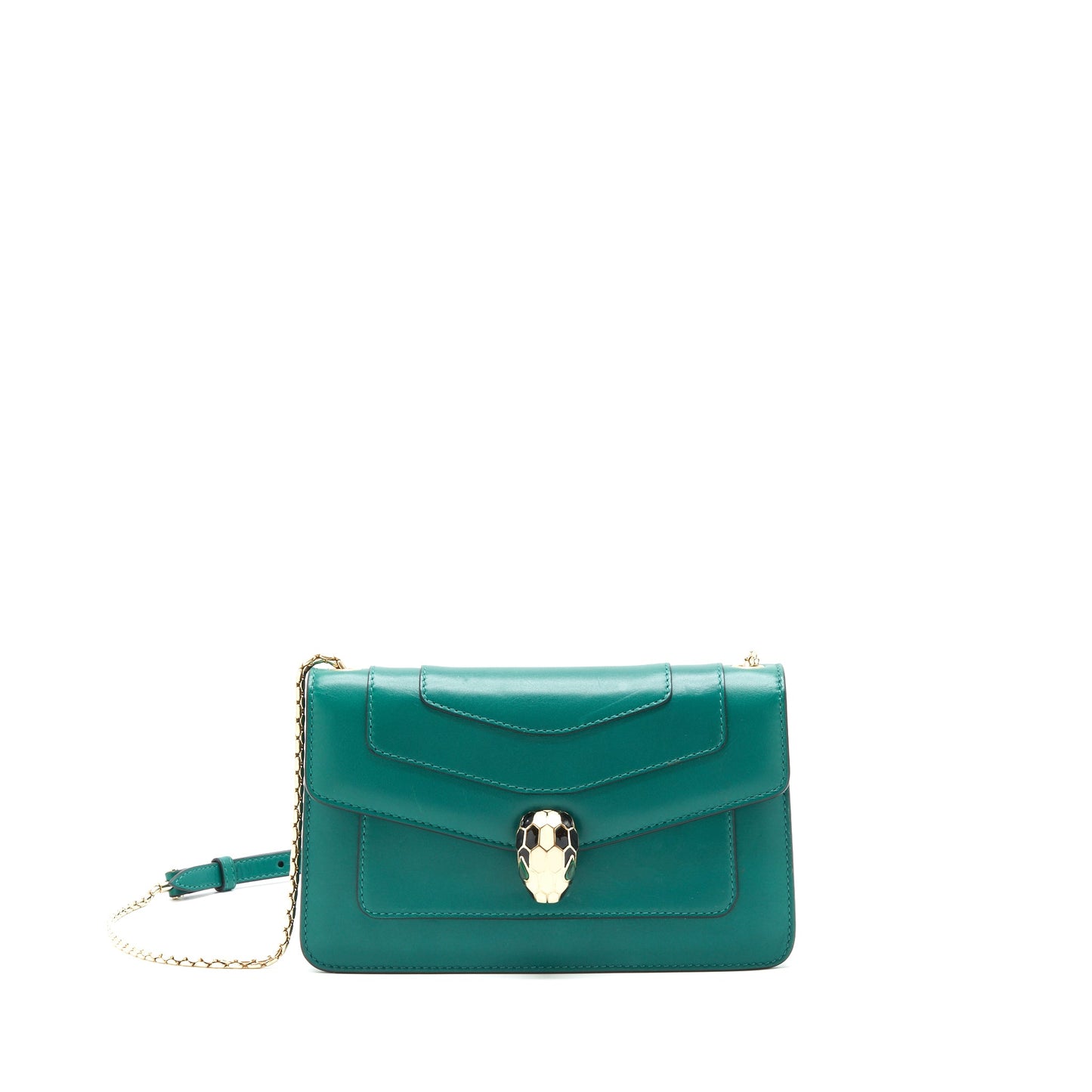 Bvlgari Sling Crossbody Bag Green