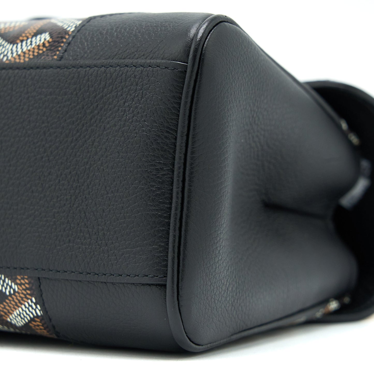 Goyard Saigon Mini Goyardine Canvas Black/Multicolour SHW