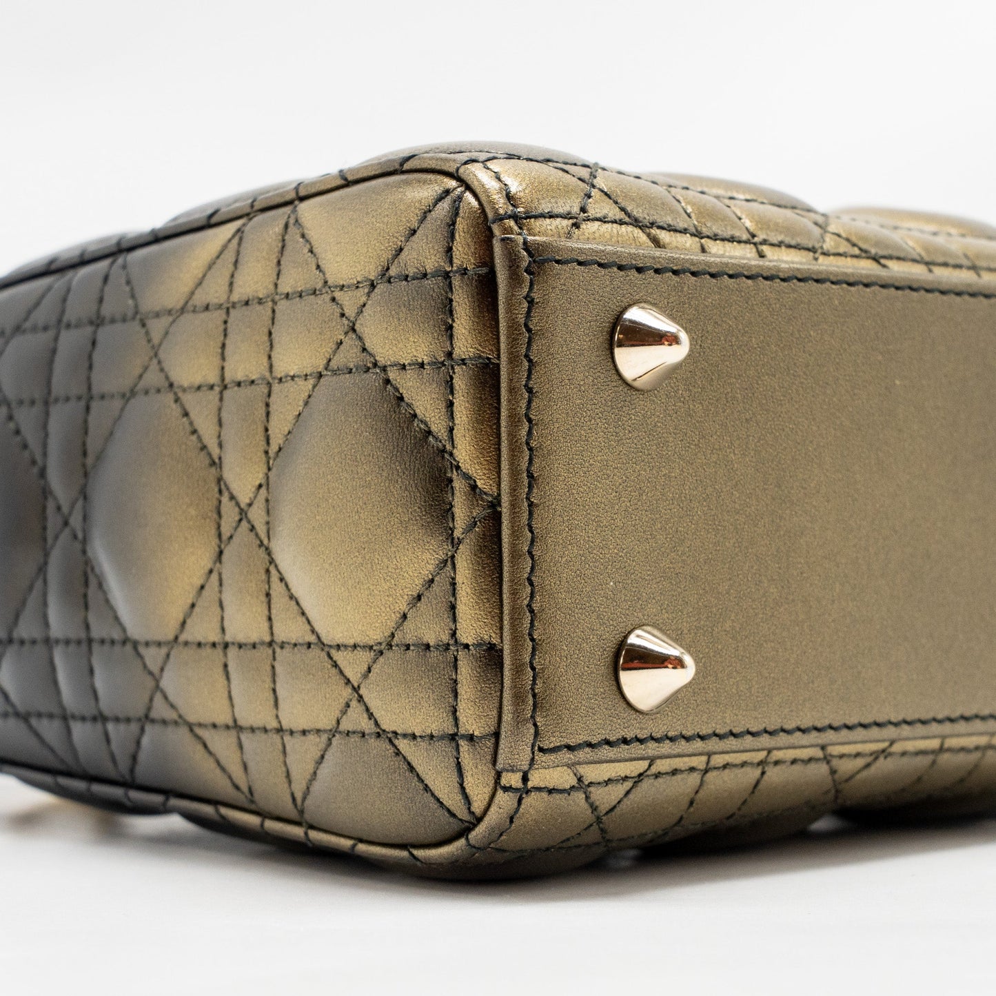 Dior Small Lady Dior Lambskin Black / Gold LGHW