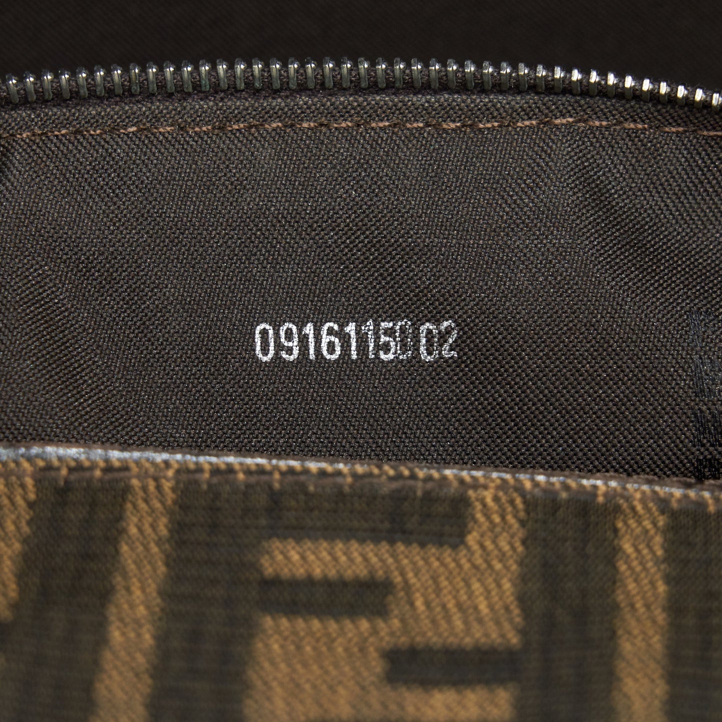 Fendi Vintage Zucca Shoulder Bag