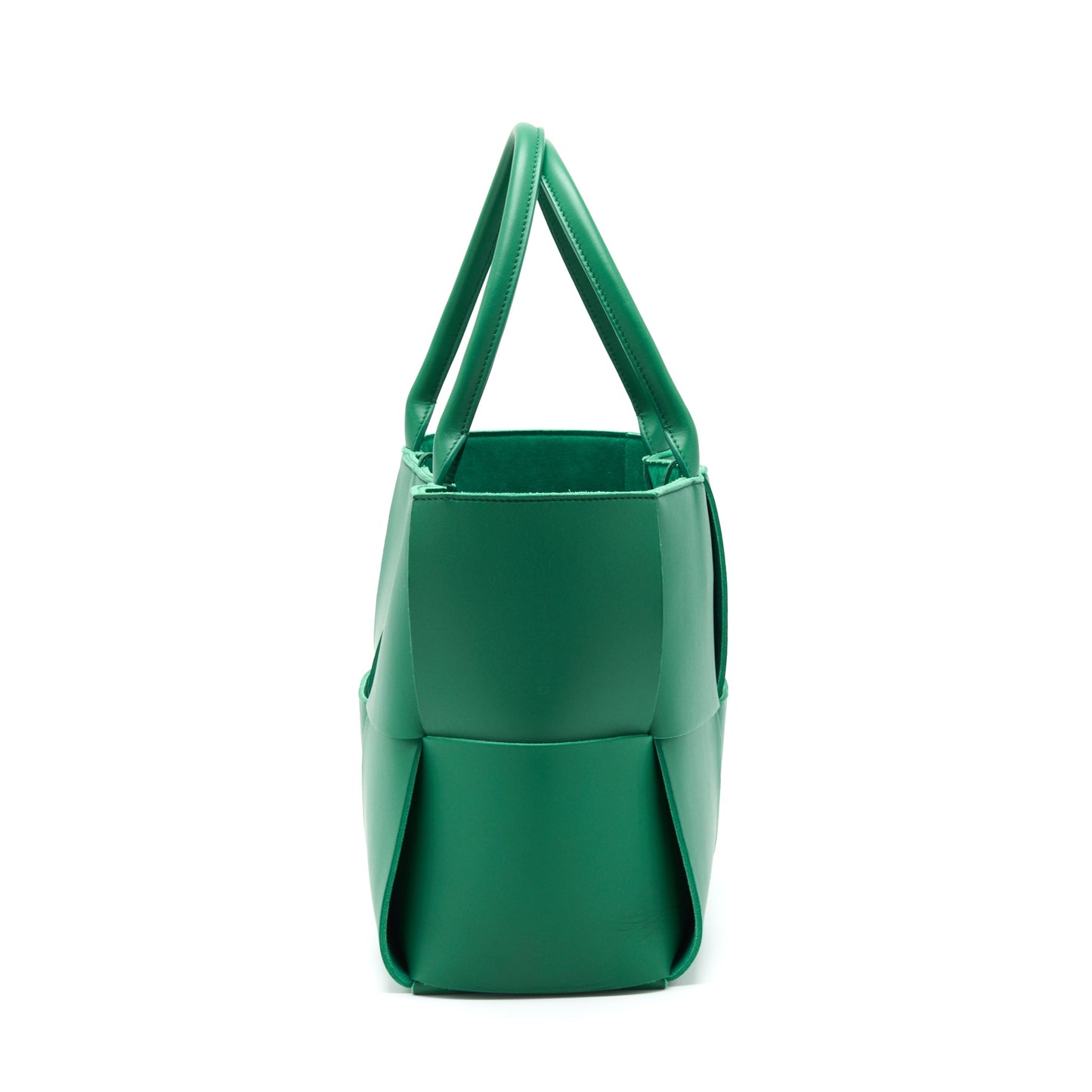 Bottega Veneta Arco Tote Bag Lambskin Parakeet Green GHW