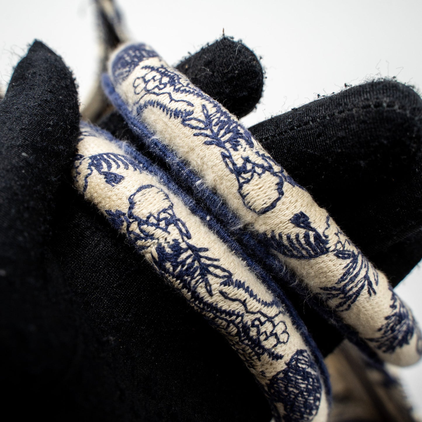 Dior Medium Book Tote Blue Toile de Jouy Embroidery