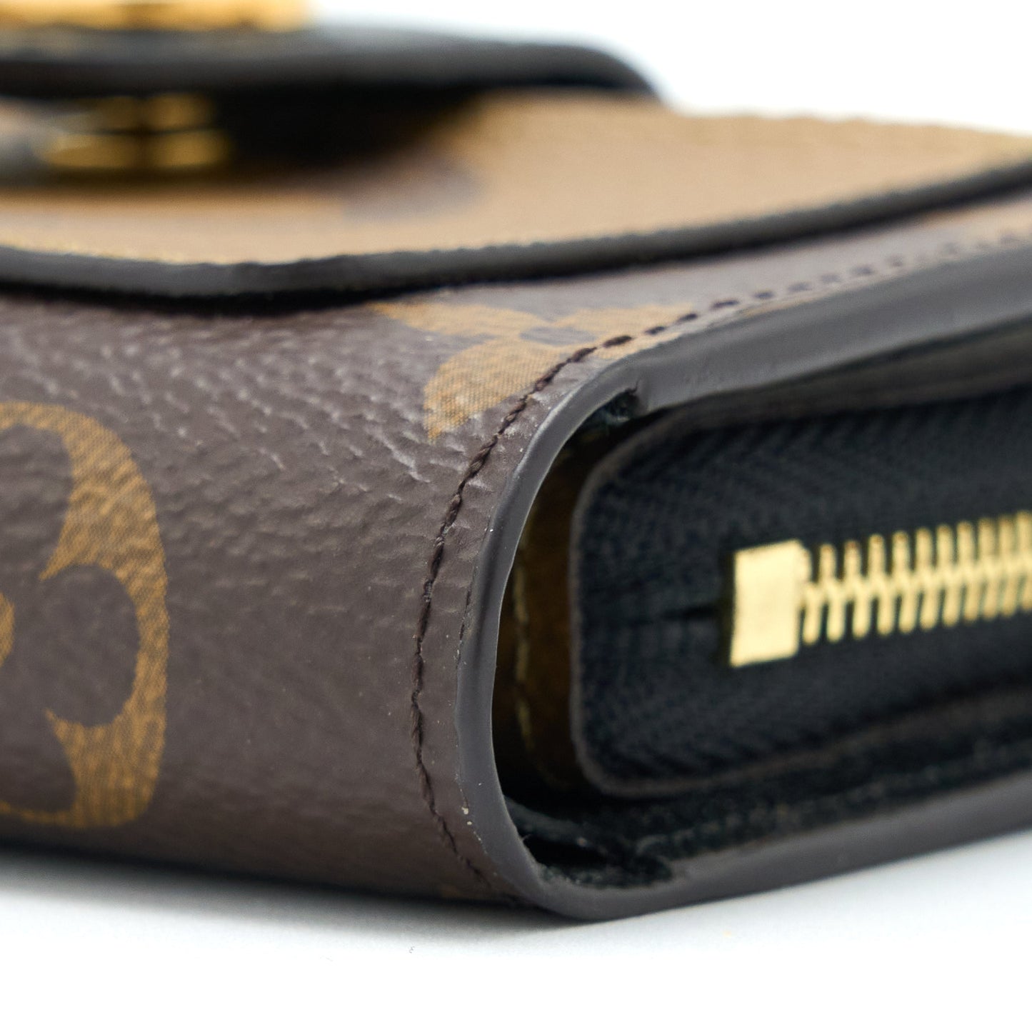 Louis Vuitton Juliette Wallet Monogram Reverse Canvas GHW