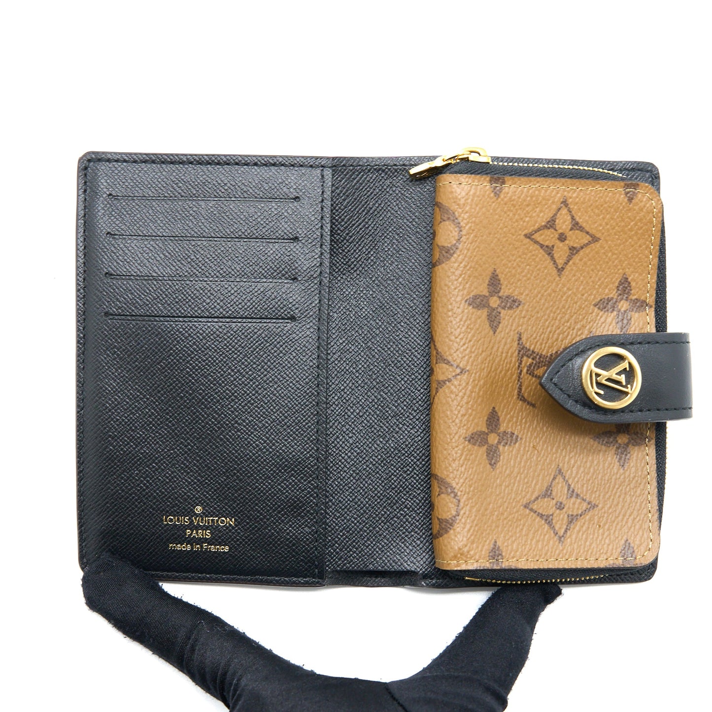 Louis Vuitton Juliette Wallet Monogram Reverse Canvas GHW