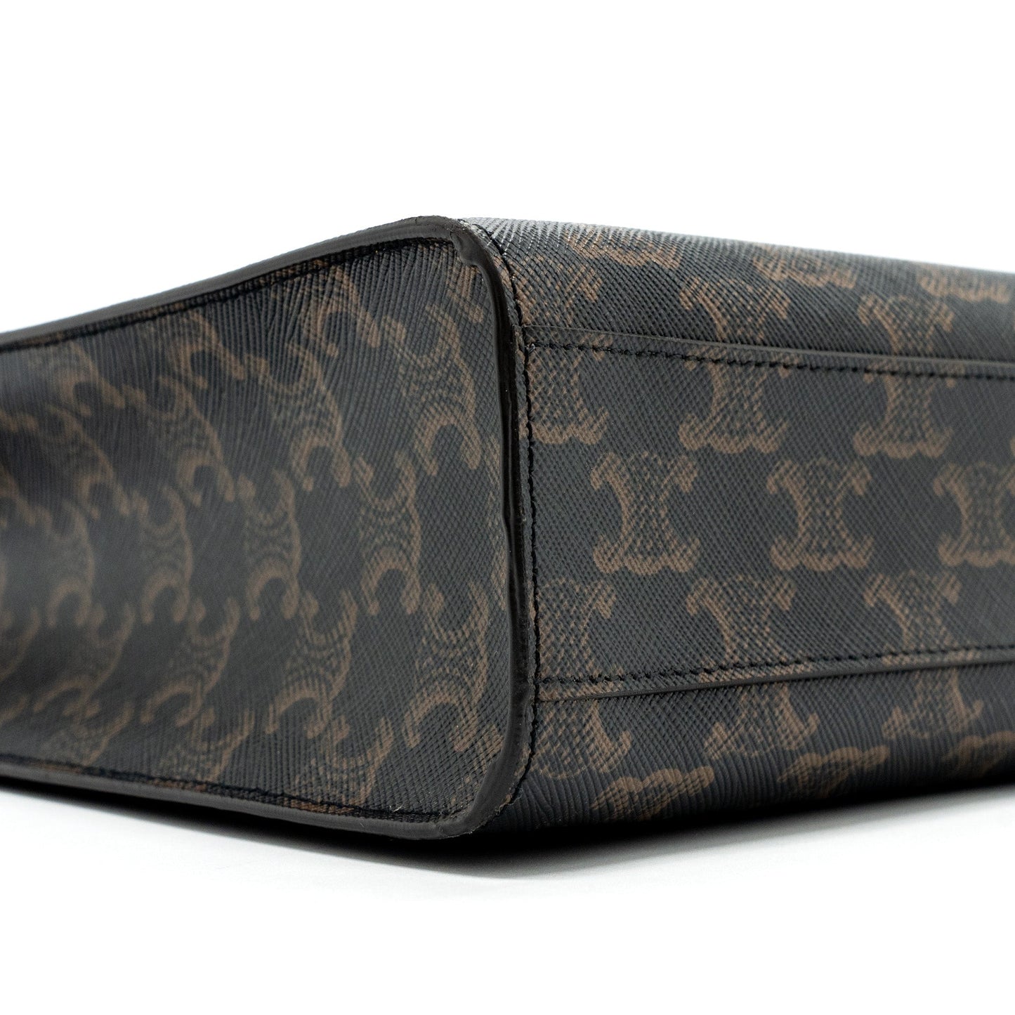 Celine Vertical Cabas Triomphe Canvas GHW