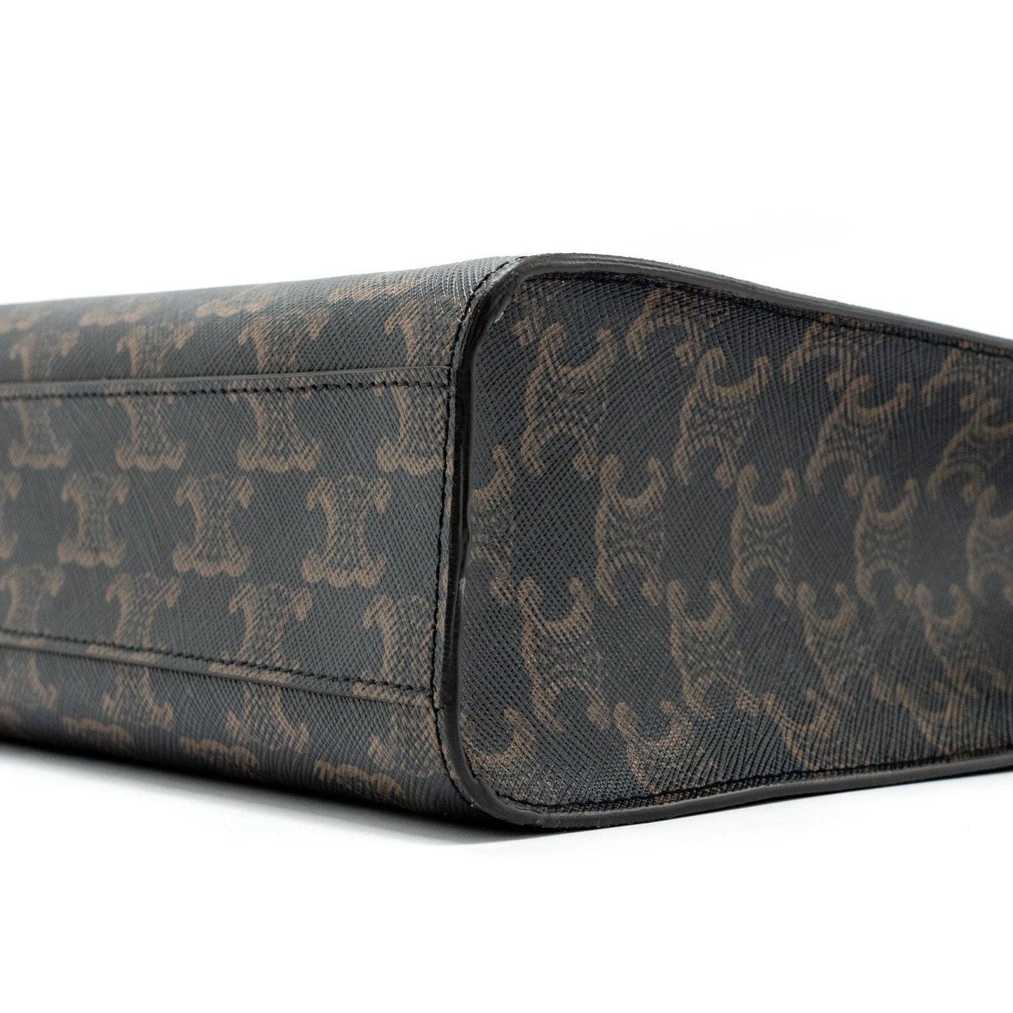 Celine Vertical Cabas Triomphe Canvas GHW
