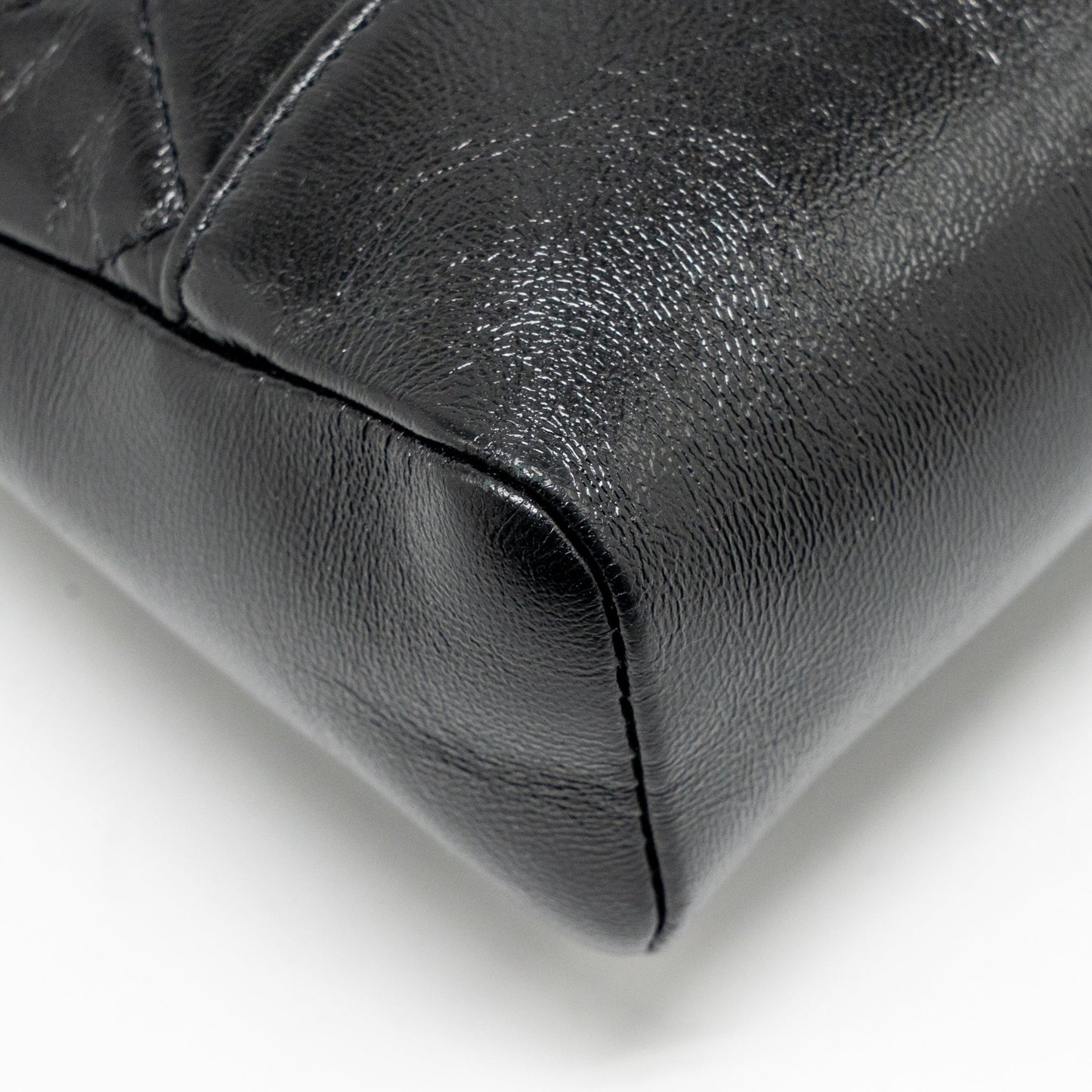 Chanel Mini 31 Bag Shiny Lambskin Black LGHW (Microchip)