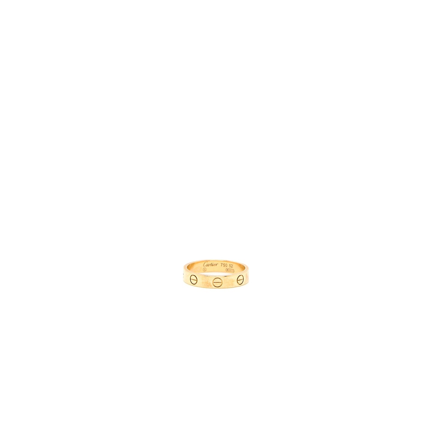 Cartier Size 52 Love Wedding Band Rose Gold