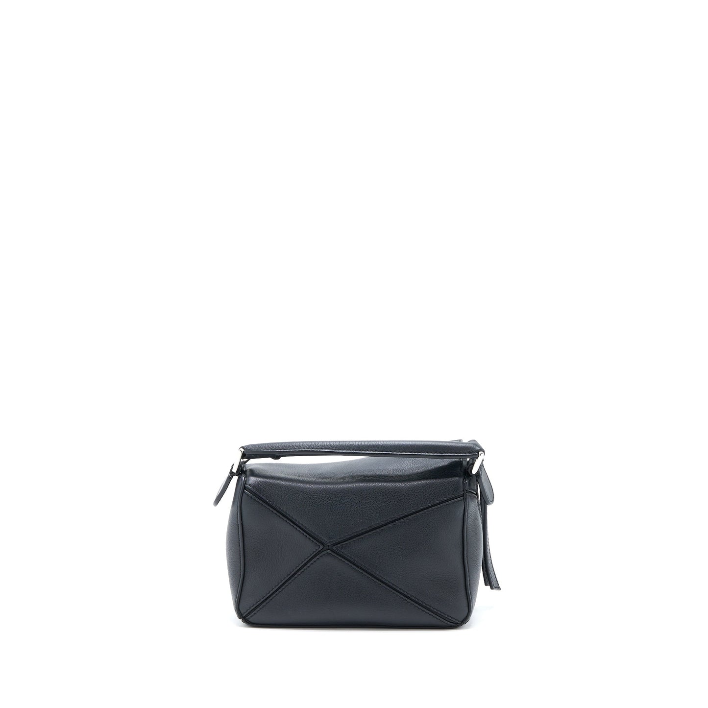 Loewe Mini Puzzle Calfskin Black SHW