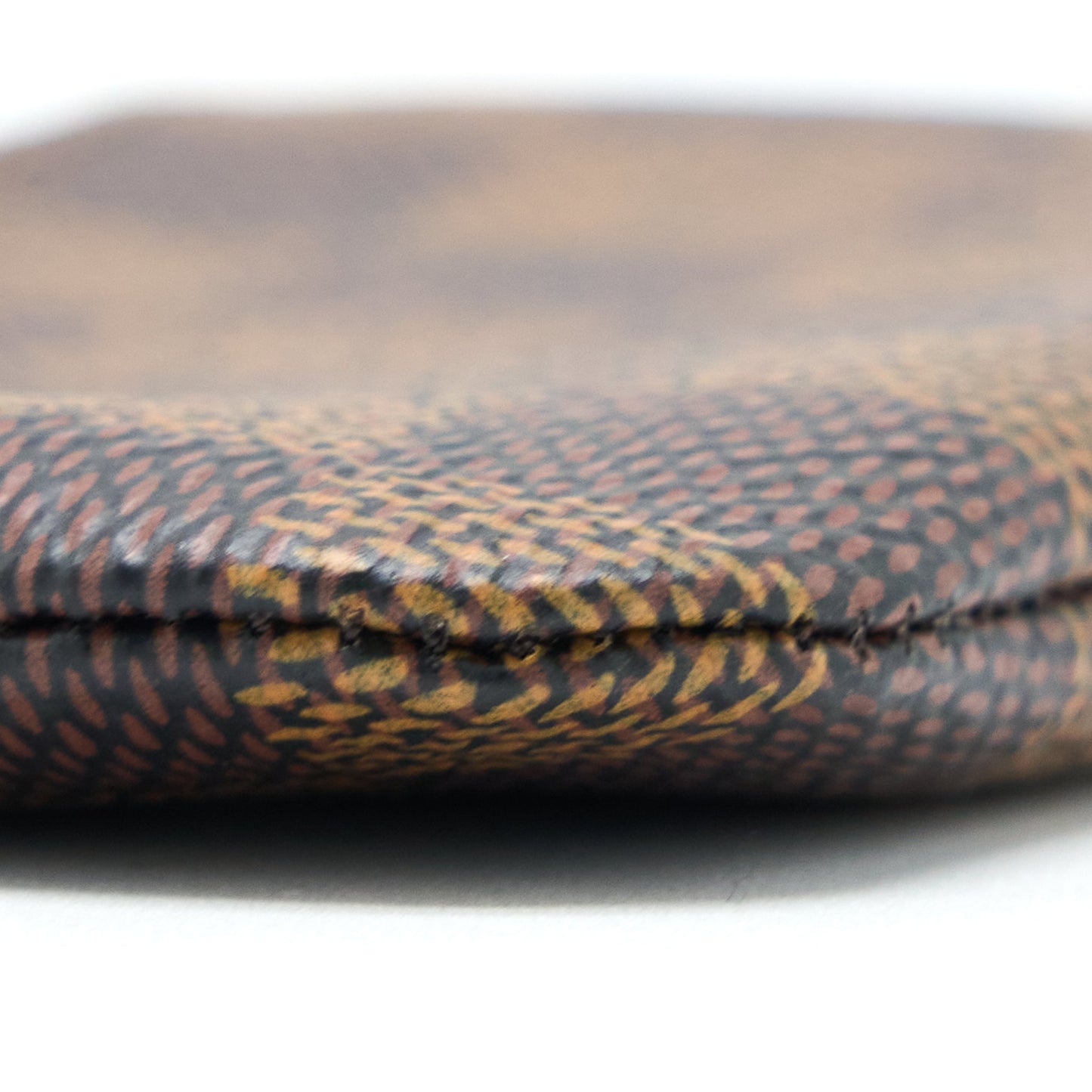 Louis Vuitton Key Pouch Damier Ebene Canvas Brown GHW
