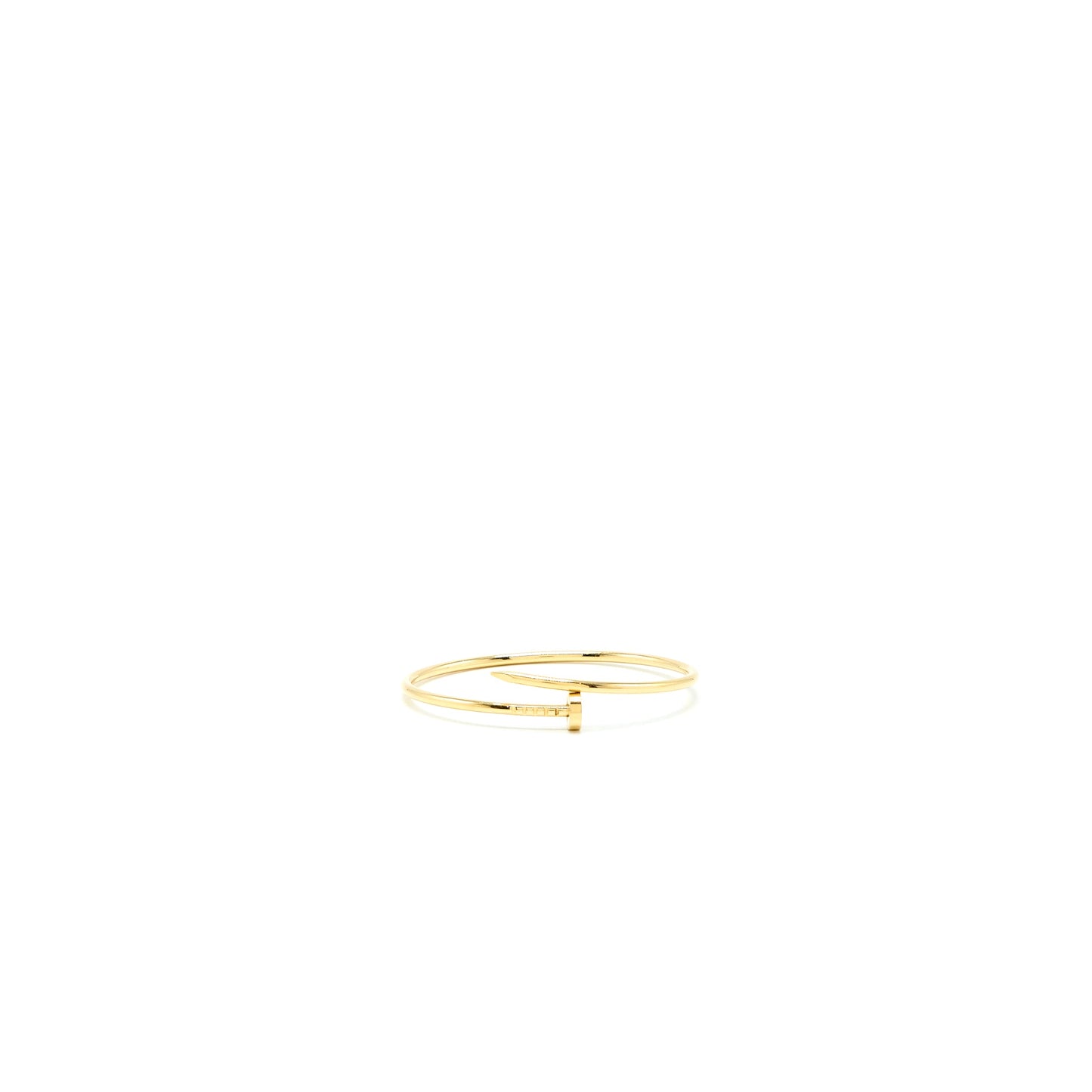 Cartier Size 16 Juste Un Clou Bracelet Small Model Yellow Gold