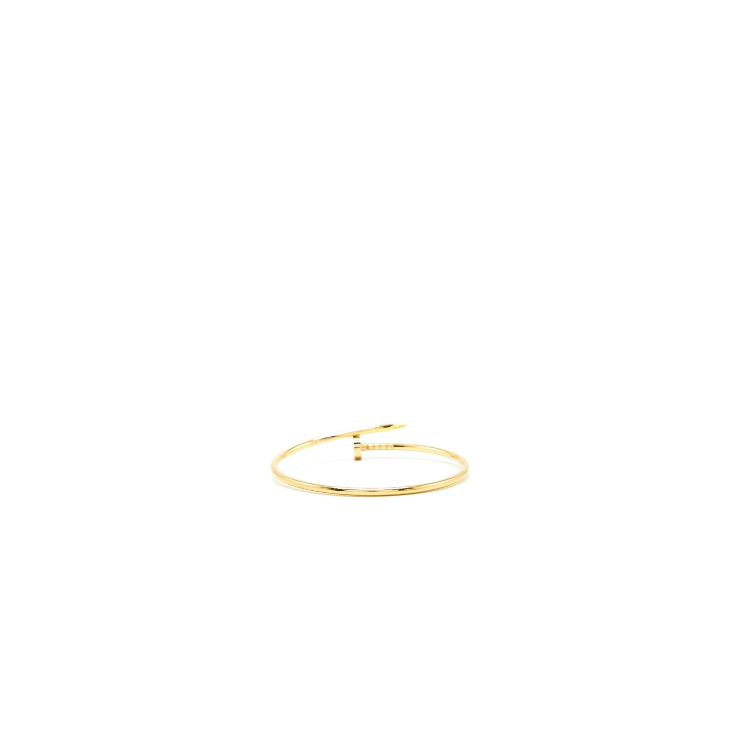 Cartier Size 16 Juste Un Clou Bracelet Small Model Yellow Gold