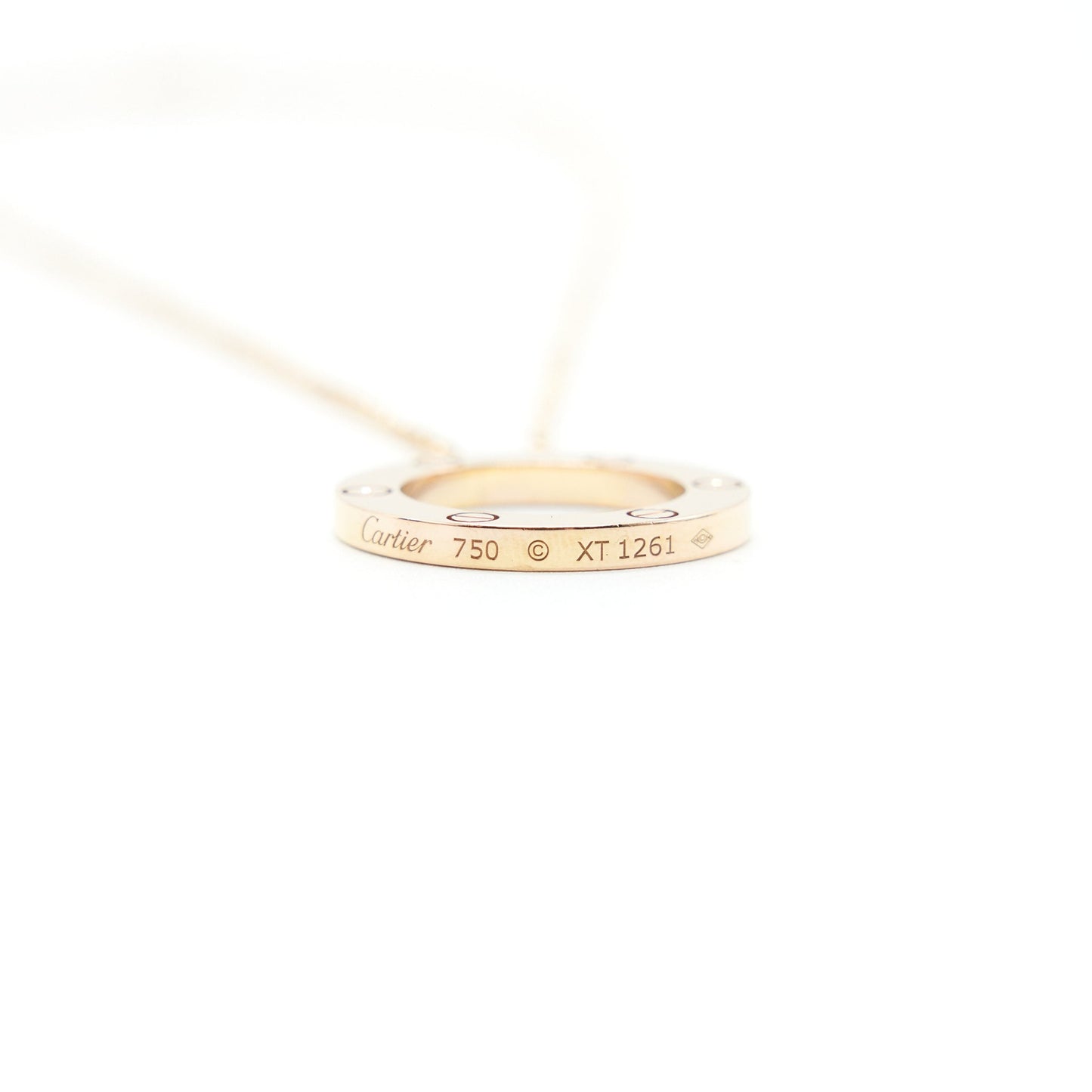 Cartier Love Necklace Rose gold