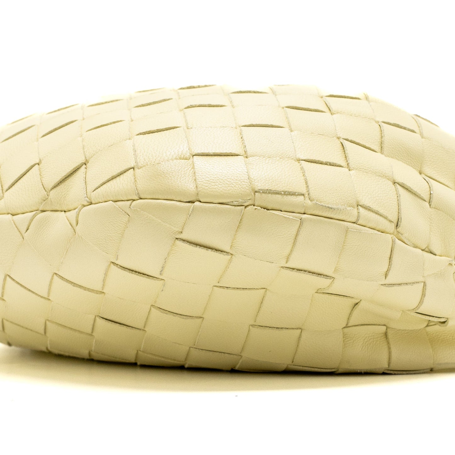 Bottega veneta mini Jodie leather light yellow SHW