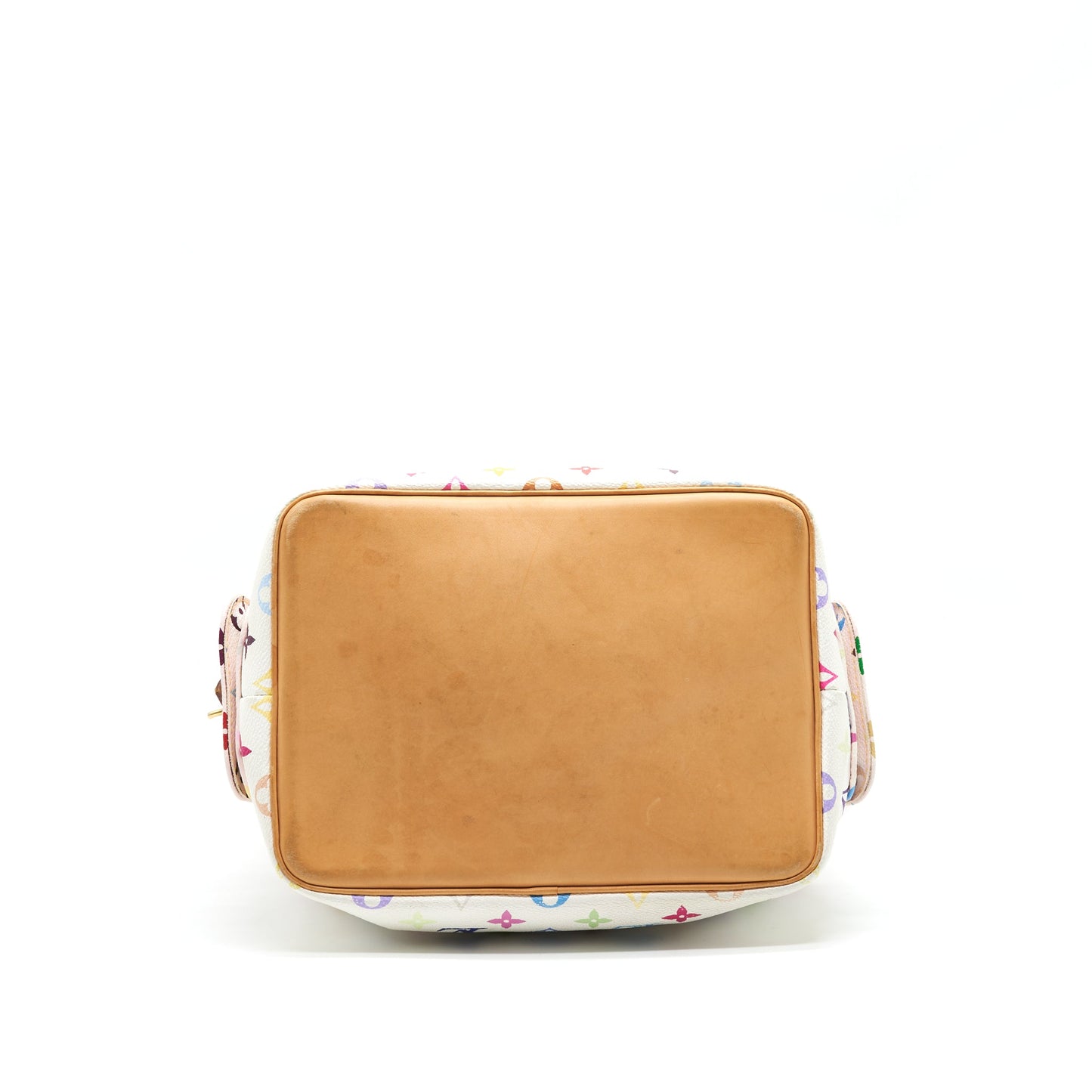 LOUIS VUITTON Petit Noe Shoulder Bag Monogram Canvas Multicolor White