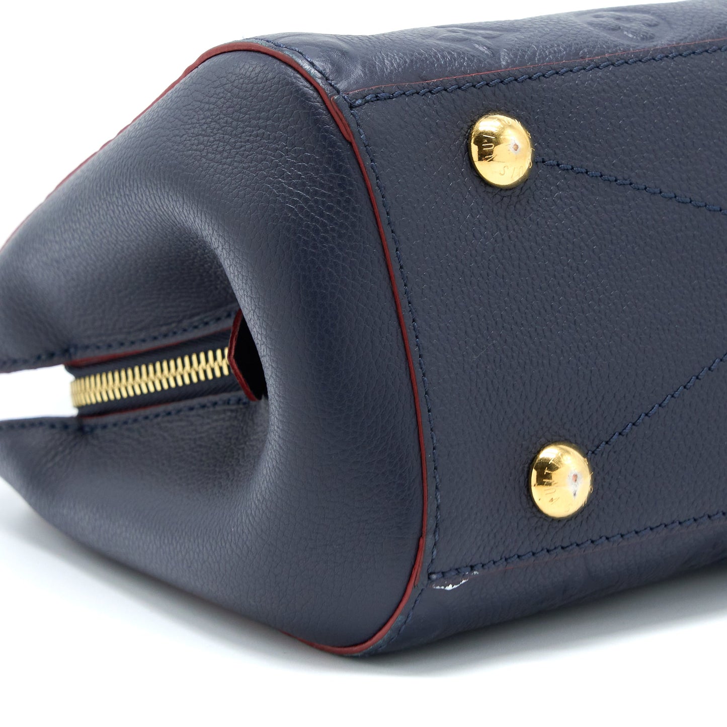 Louis Vuitton Montaigne BB Monogram Empreinte Navy GHW