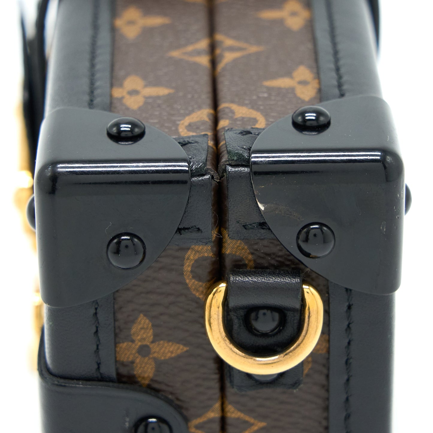 Louis Vuitton Petite Malle Monogram Canvas / Leather GHW